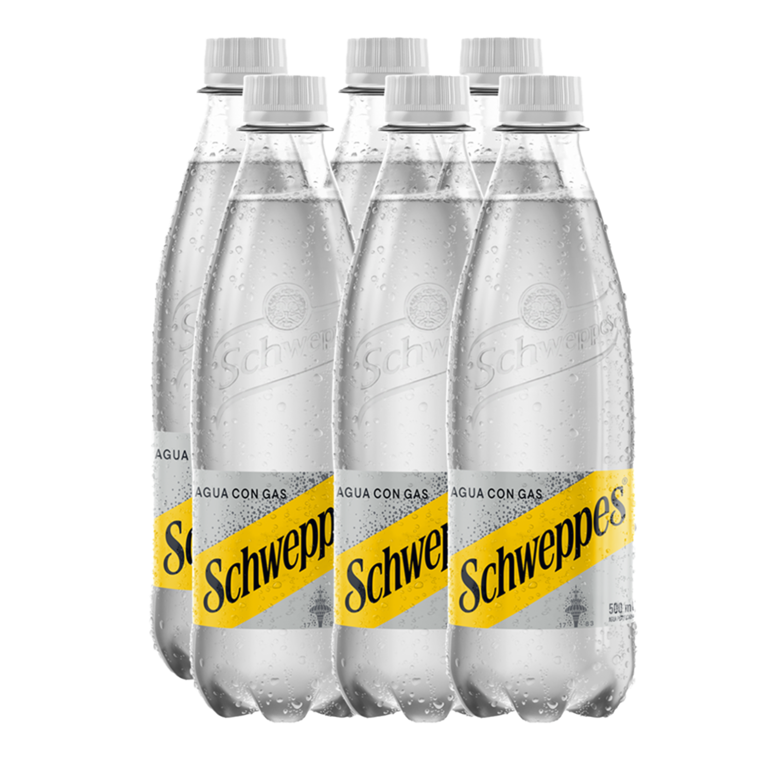 Agua Con Gas Natural Pack SCHWEPPES 6×500 Ml