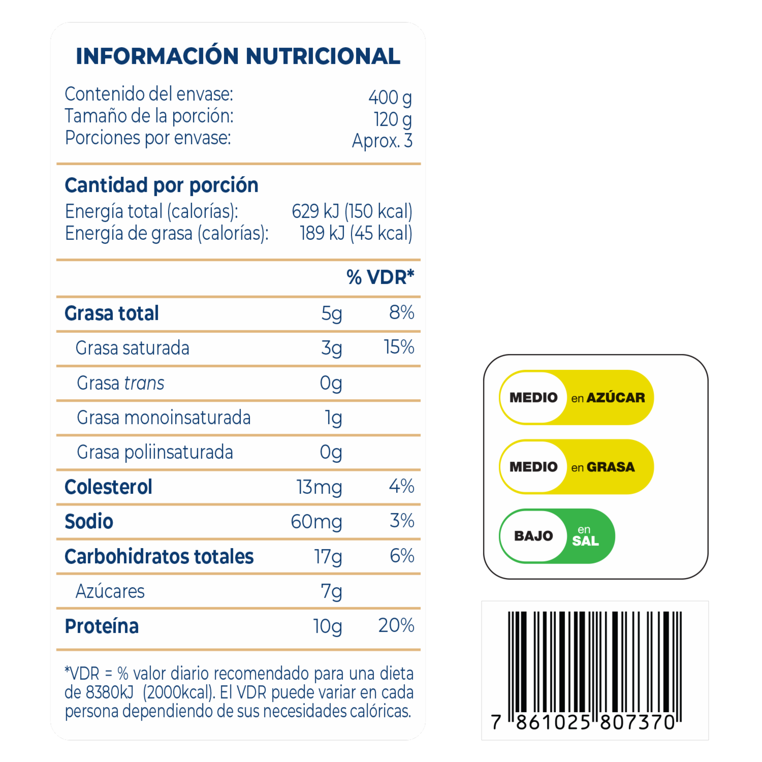 Yogurt Griego Mora Y Arándano CHIVERIA 400 G
