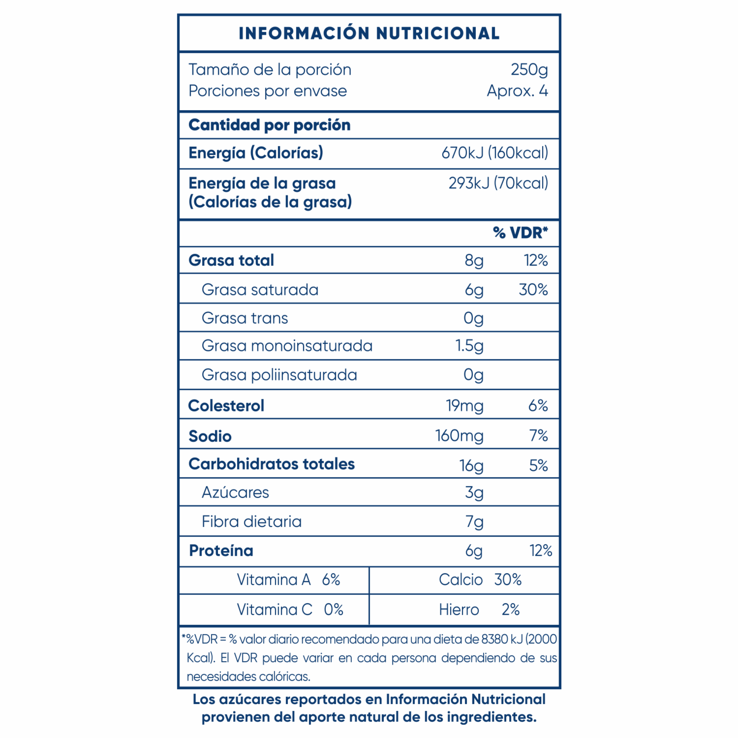 Kéfir Entero Natural CHIVERIA 950 G
