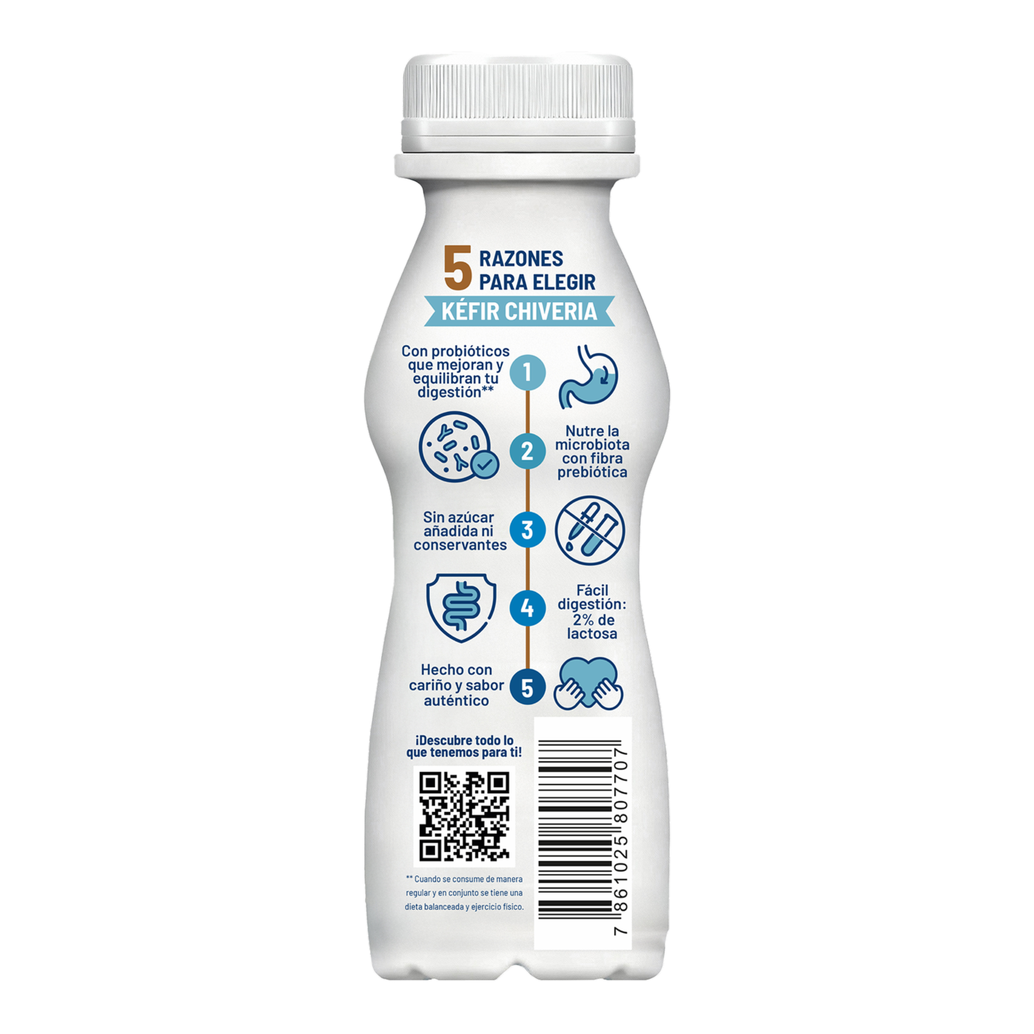 Kéfir Entero Natural CHIVERIA 200 G