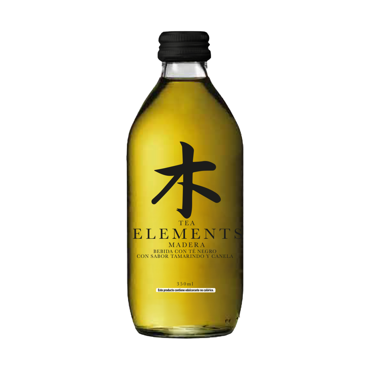 Té Frio Negro Madera Sabor Tamarindo Y Canela ELEMENTS 350 Ml