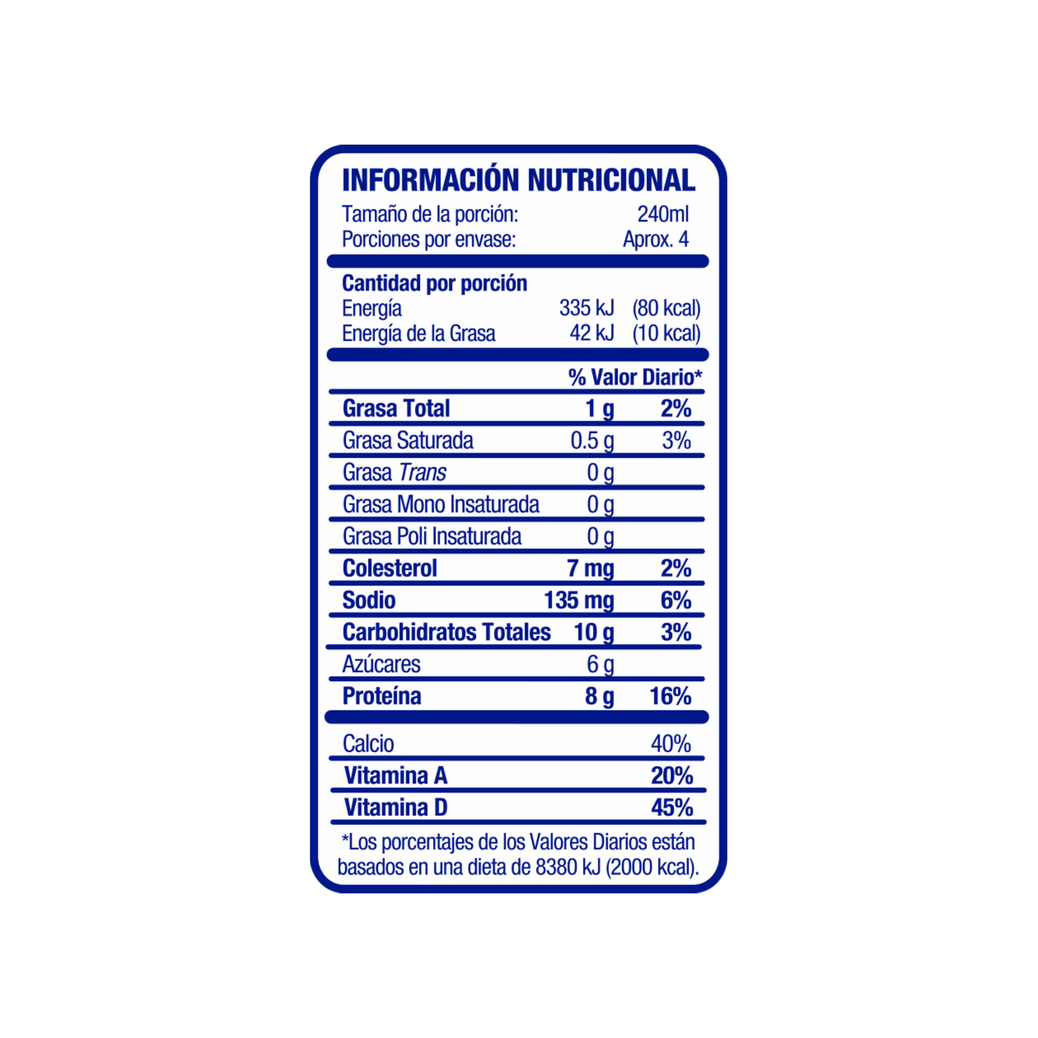 Leche Descremada En Funda MIRAFLORES 900 Ml