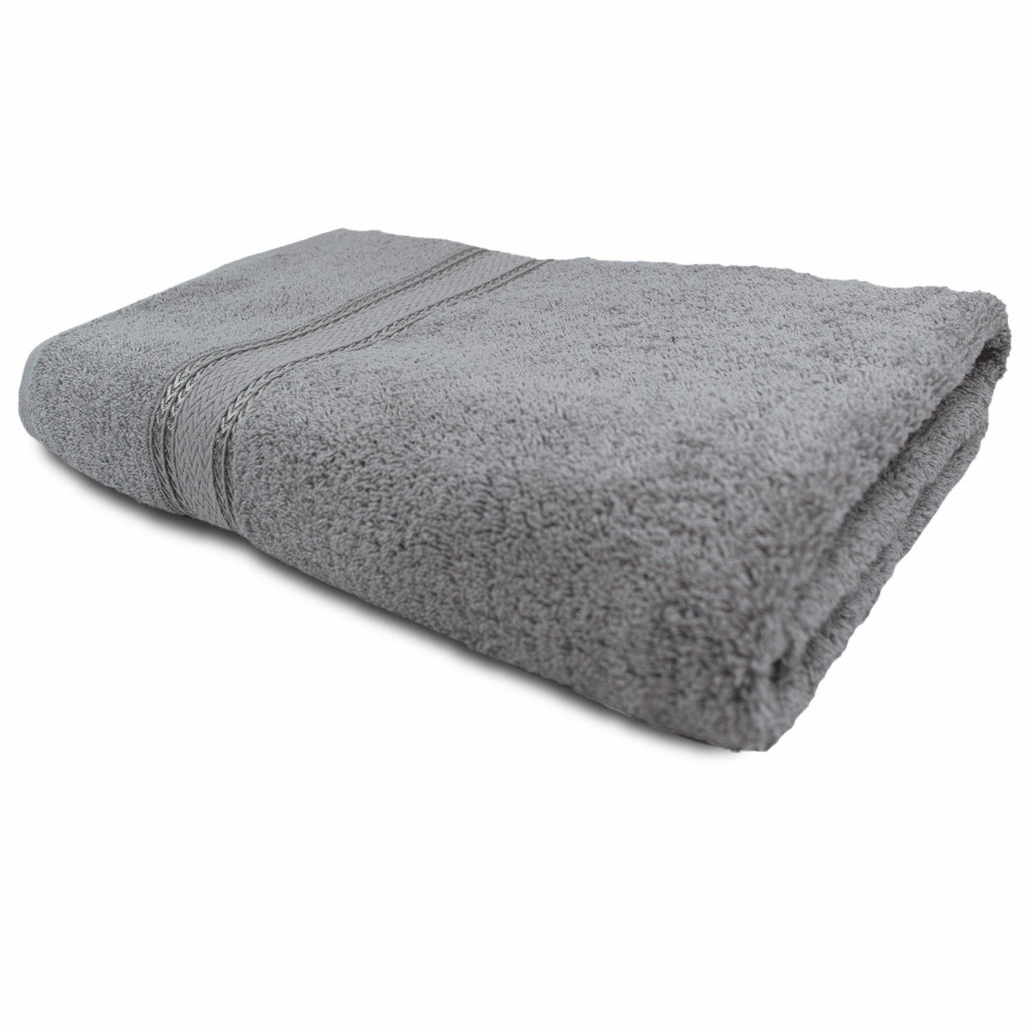 Toalla De Baño Gris 580 G/M² 100% Algodón FREE HOME 140 X 70 Cm