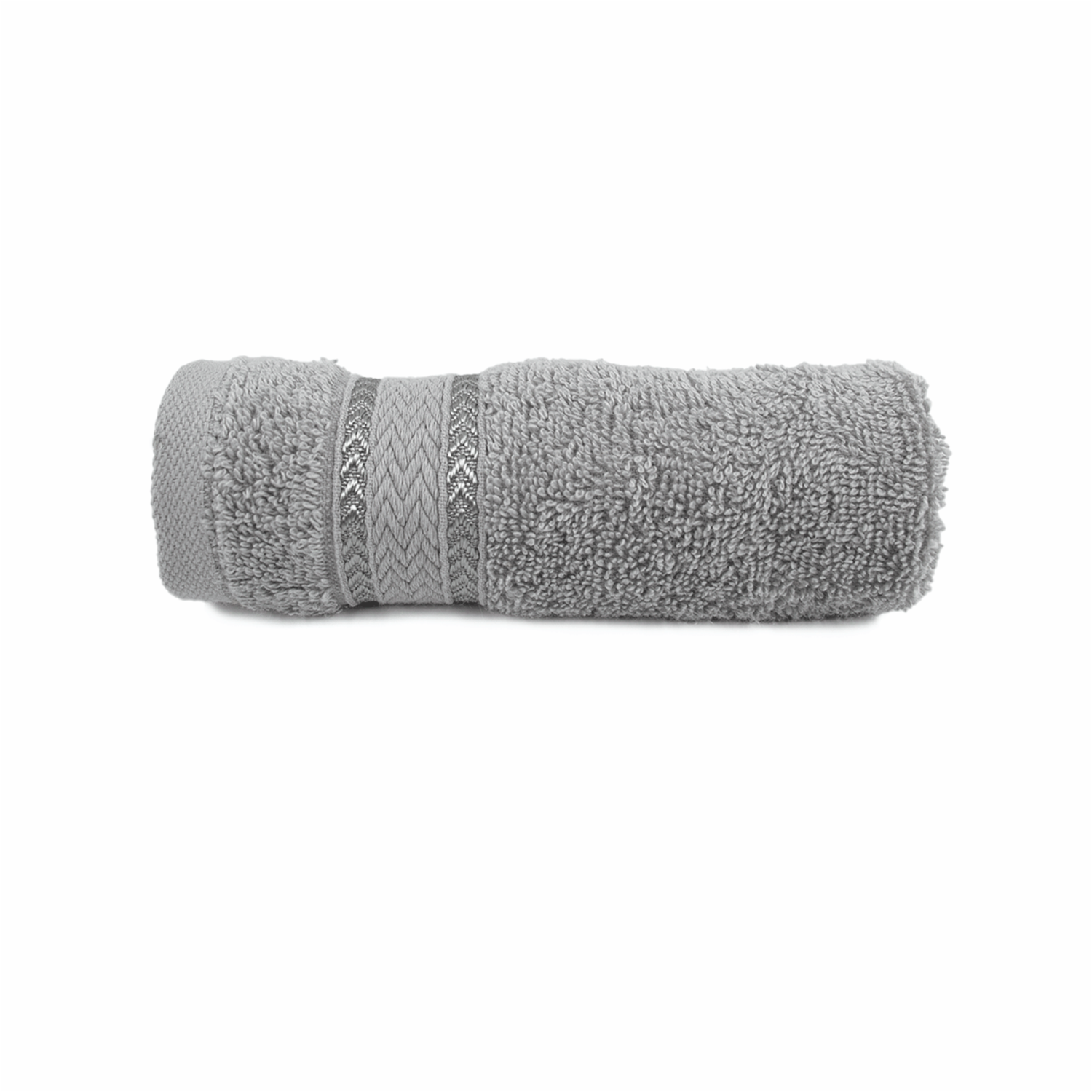 Toalla De Cara Gris 580 G/M² 100% Algodón FREE HOME 30 X 30 Cm