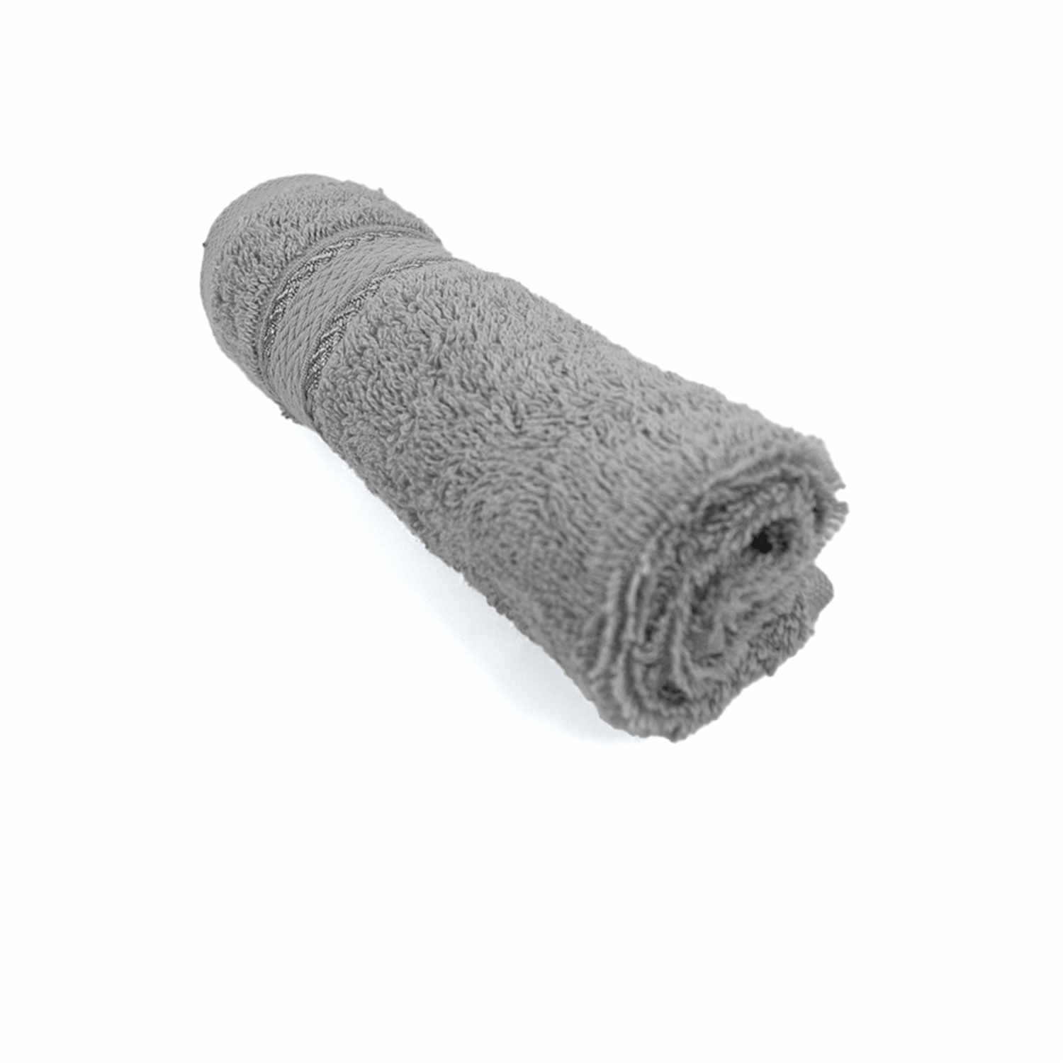 Toalla De Cara Gris 580 G/M² 100% Algodón FREE HOME 30 X 30 Cm