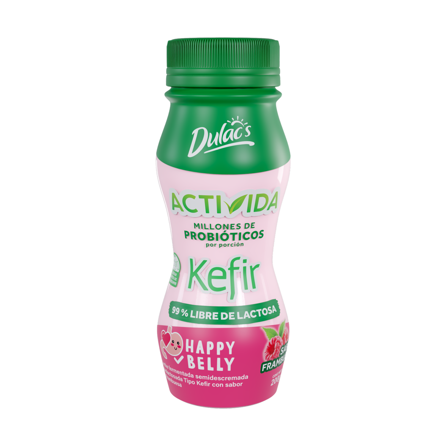 Kéfir Frambuesa Activida DULACS 200 G