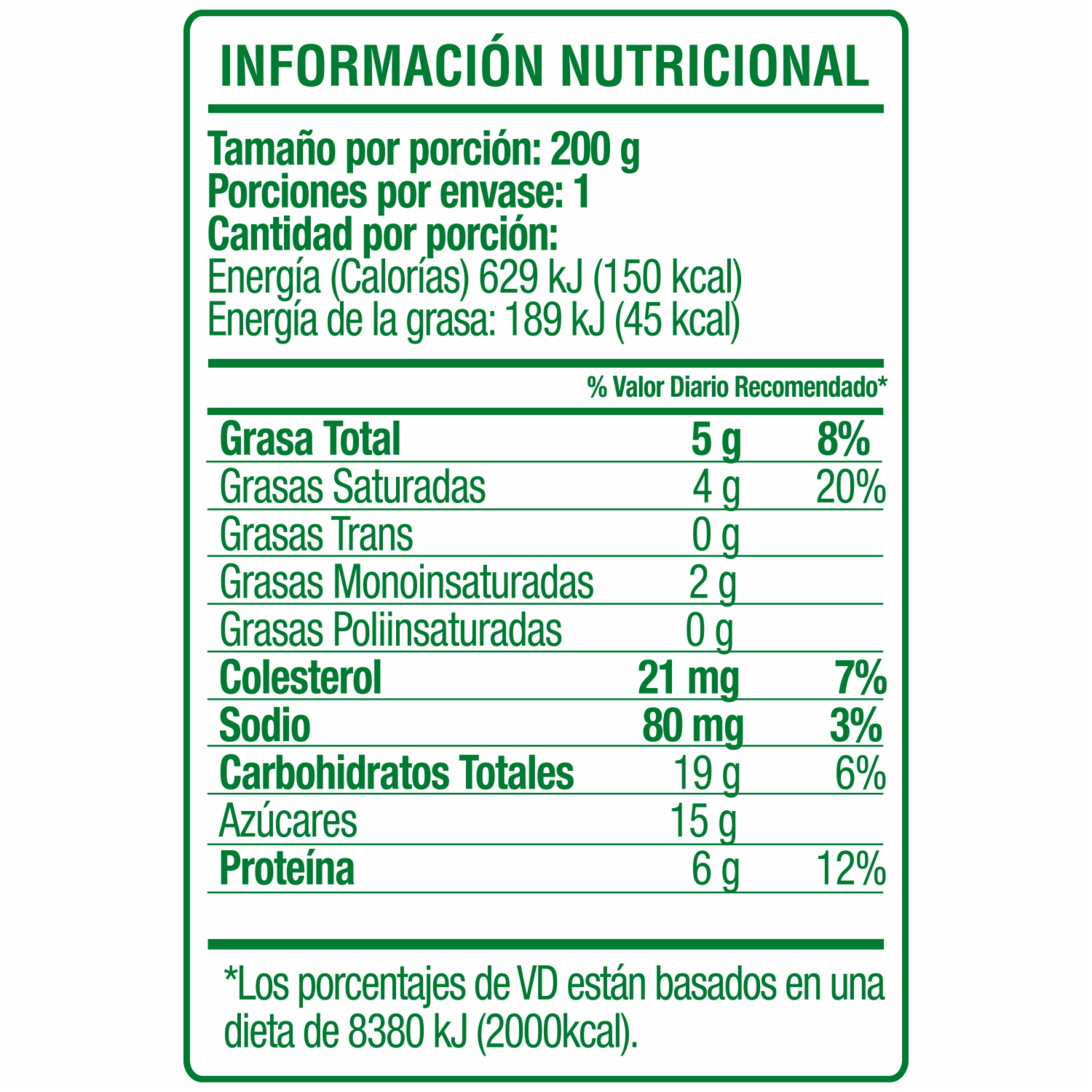Kéfir Frambuesa Activida DULACS 200 G
