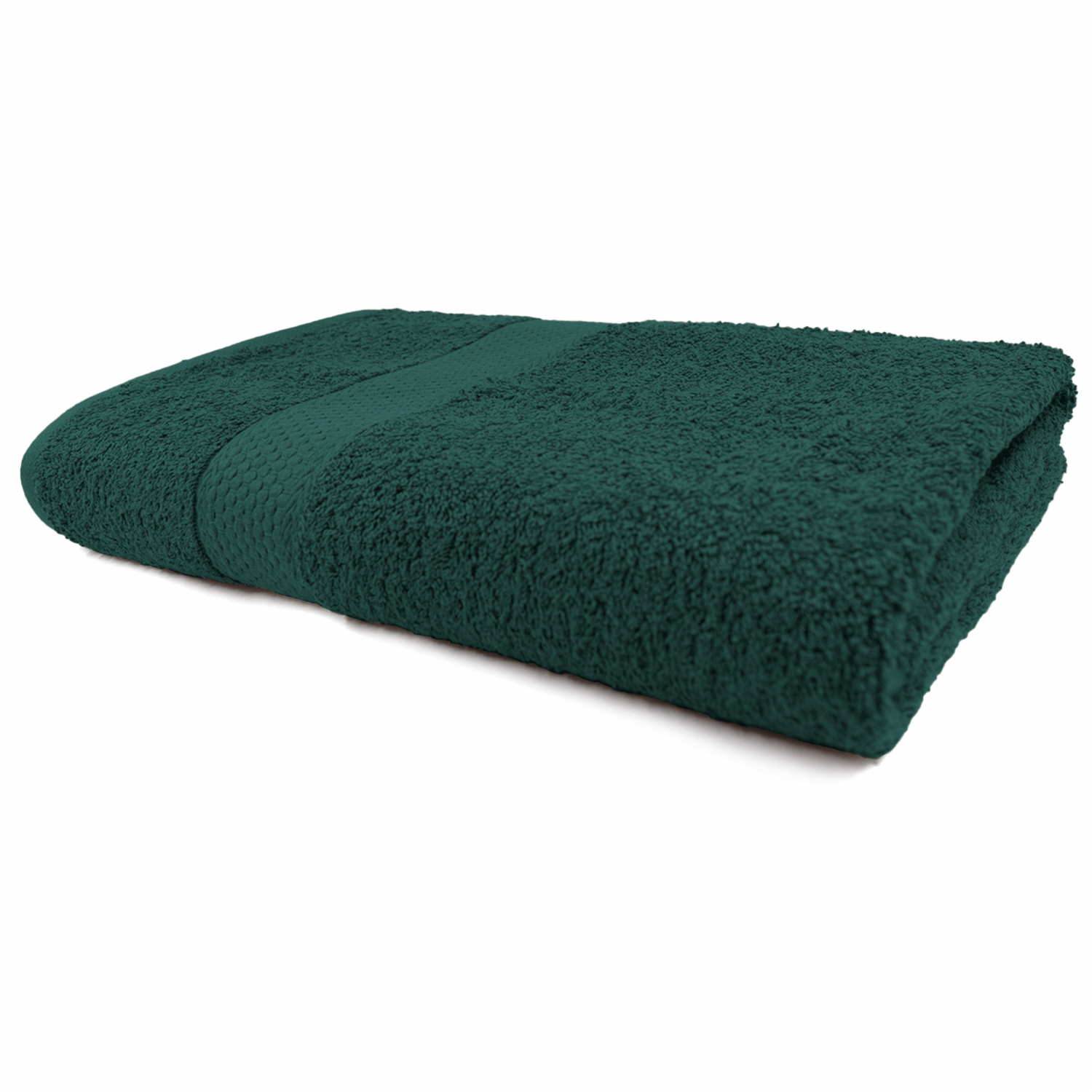 Toalla De Baño Verde Oscuro 580 G/M² 100% Algodón FREE HOME 140 X 70 Cm