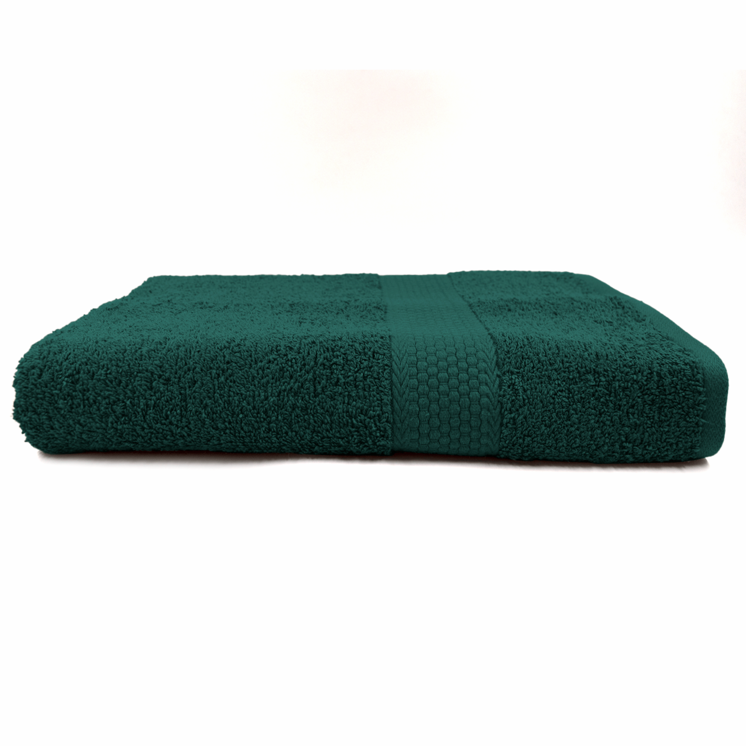 Toalla De Baño Verde Oscuro 580 G/M² 100% Algodón FREE HOME 140 X 70 Cm