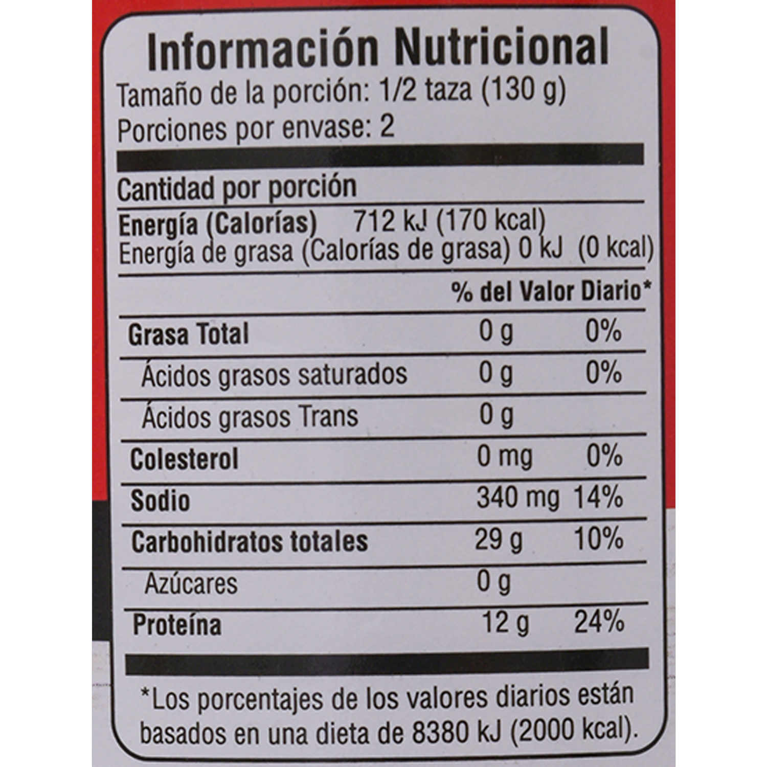Frejol Negro Enlatado SUPERMAXI Funda