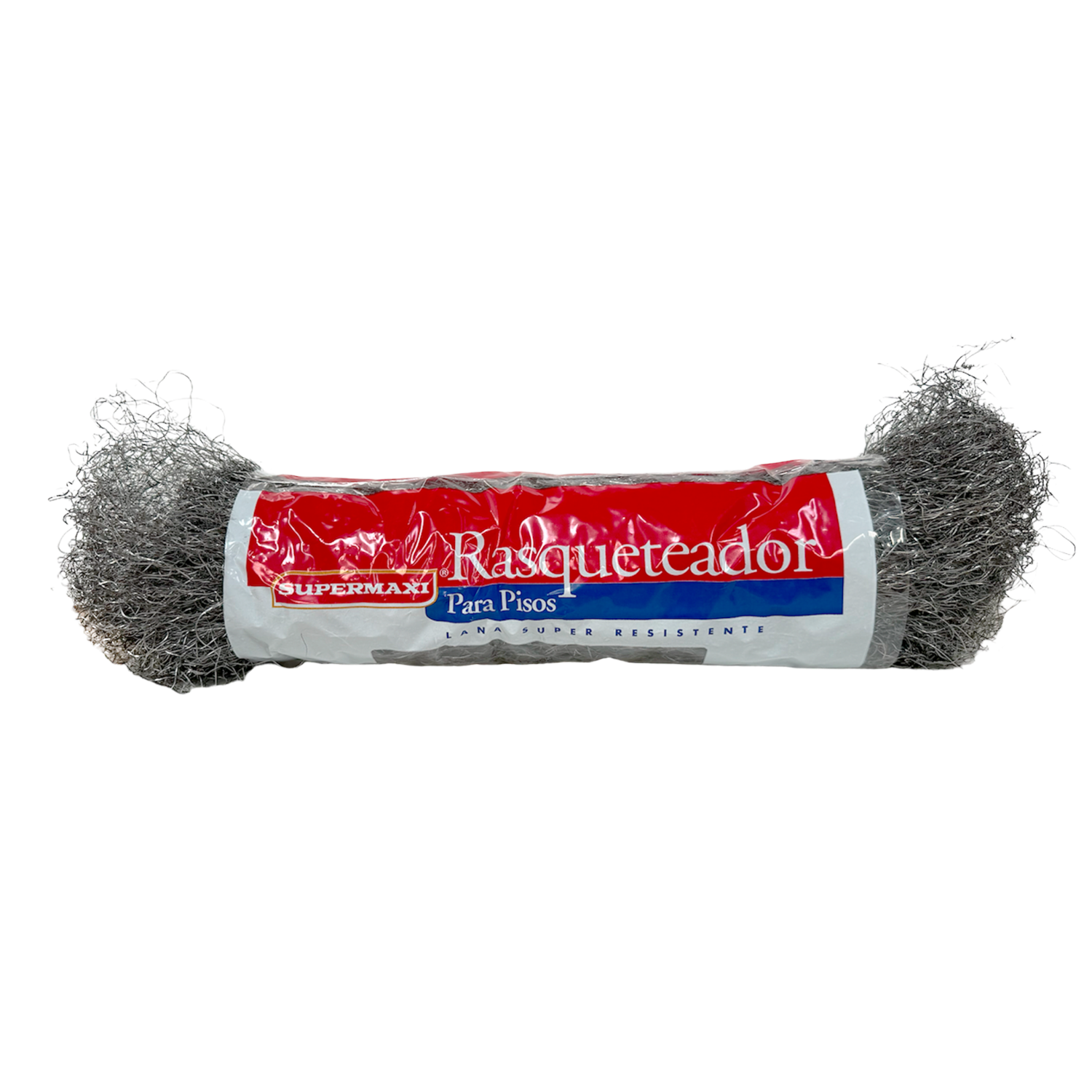 Rasqueteador Para Pisos Lana De Acero Súper Resistente SUPERMAXI Número 8