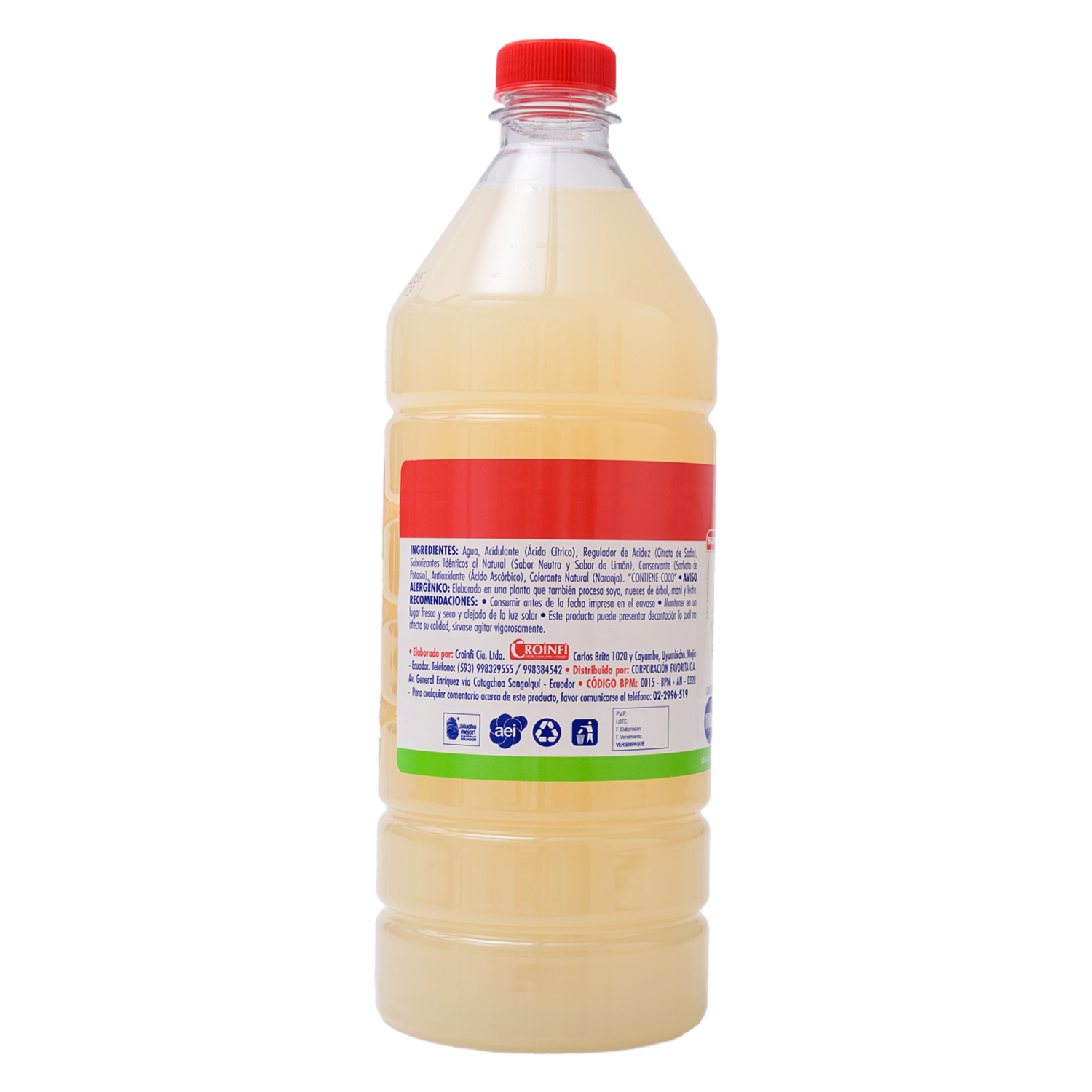 Jugo De Limón Sucedáneo SUPERMAXI Botella