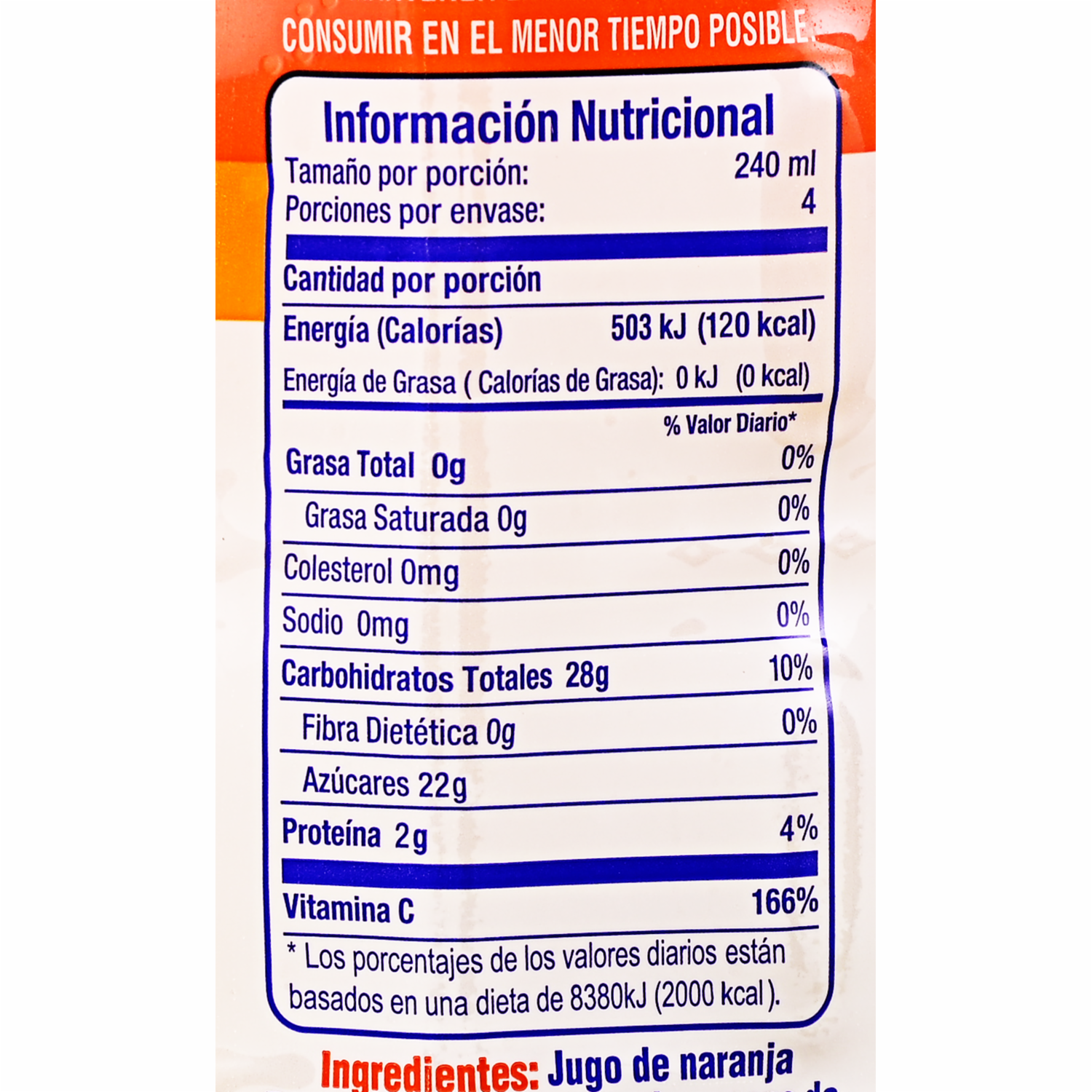 Jugo De Naranja SUPERMAXI 1000Ml