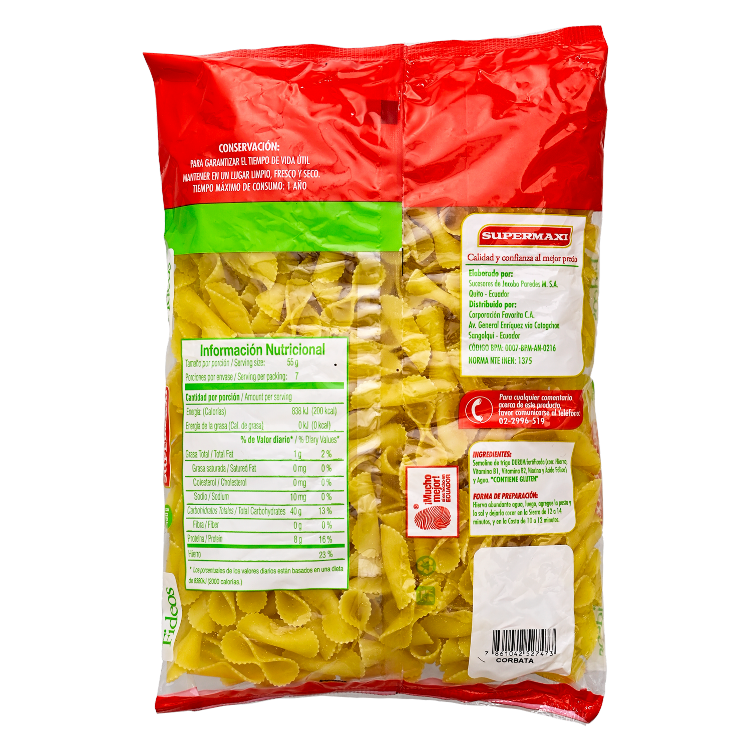 Fideo Fantasía N° 1 SUPERMAXI 400 G