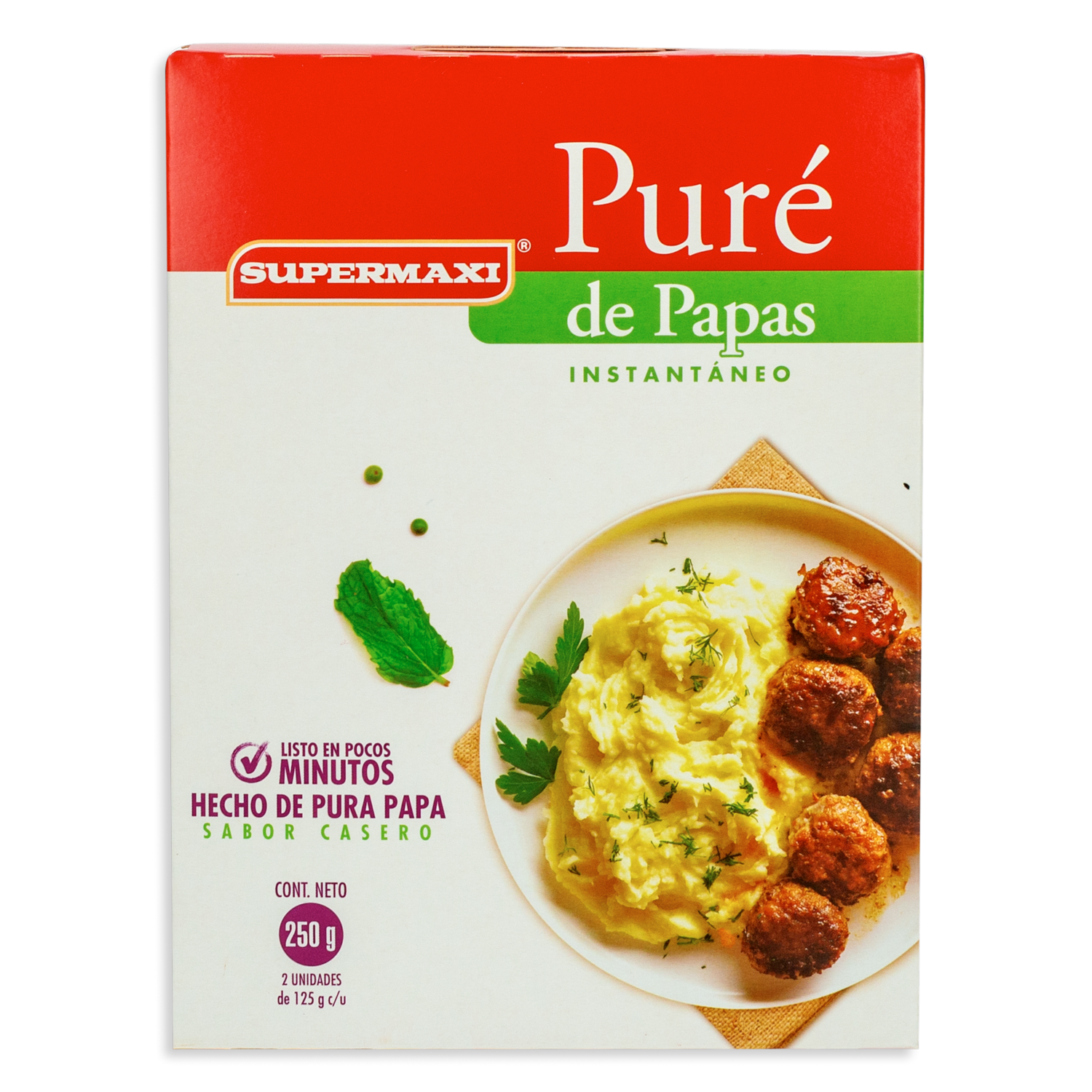 Puré De Papas SUPERMAXI 250 G