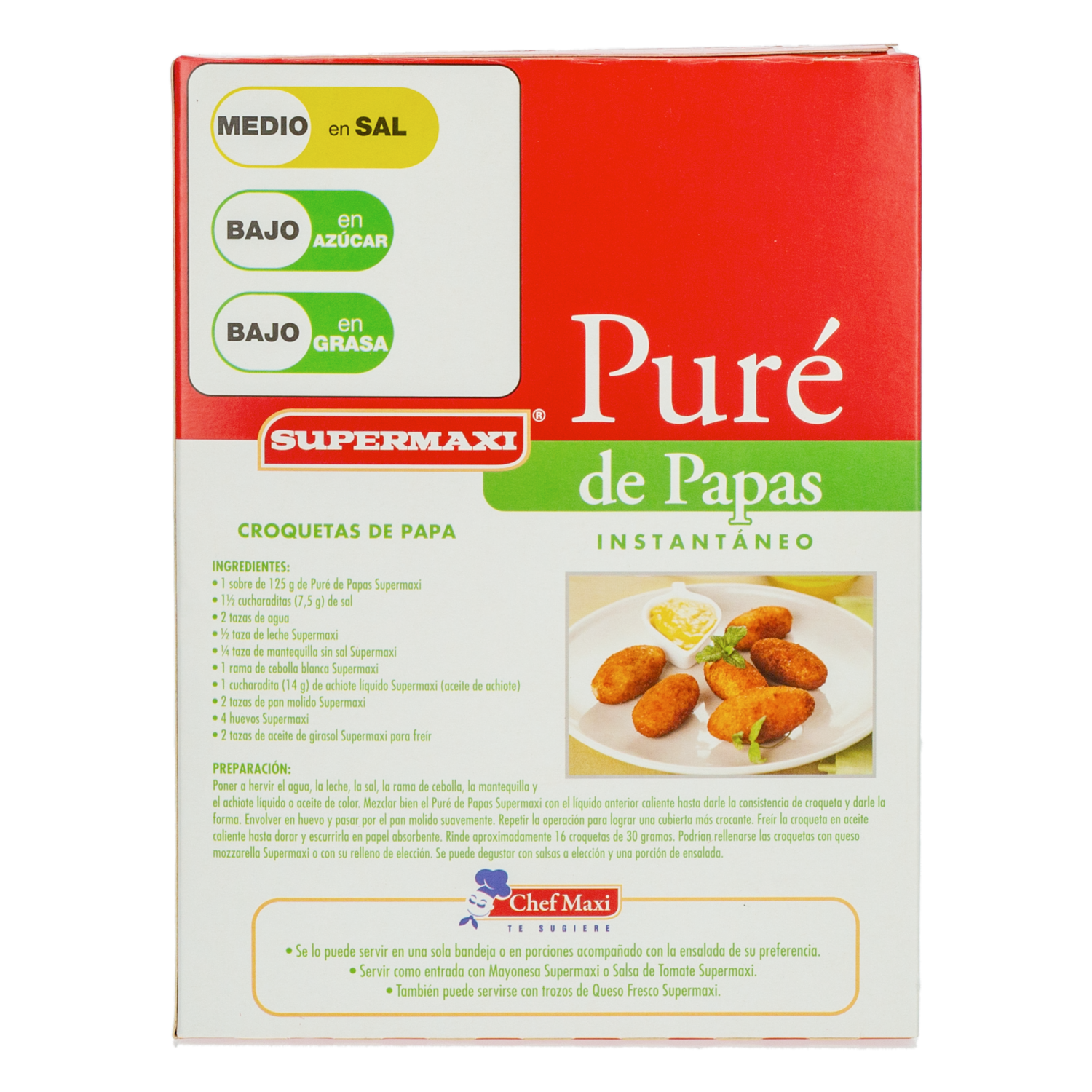 Puré De Papas SUPERMAXI 250 G