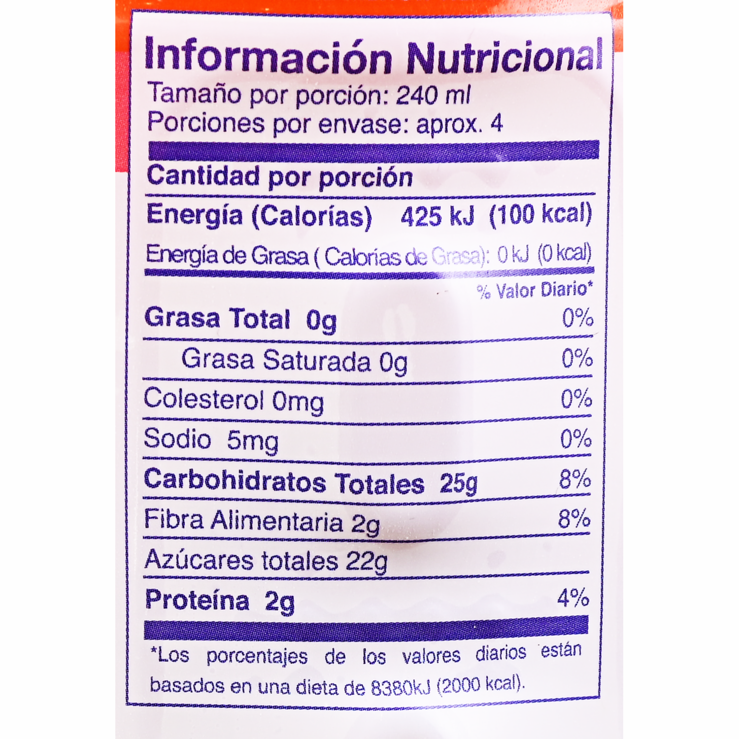 Jugo De Naranja Y Fresa Pasteurizado SUPERMAXI 1000ml