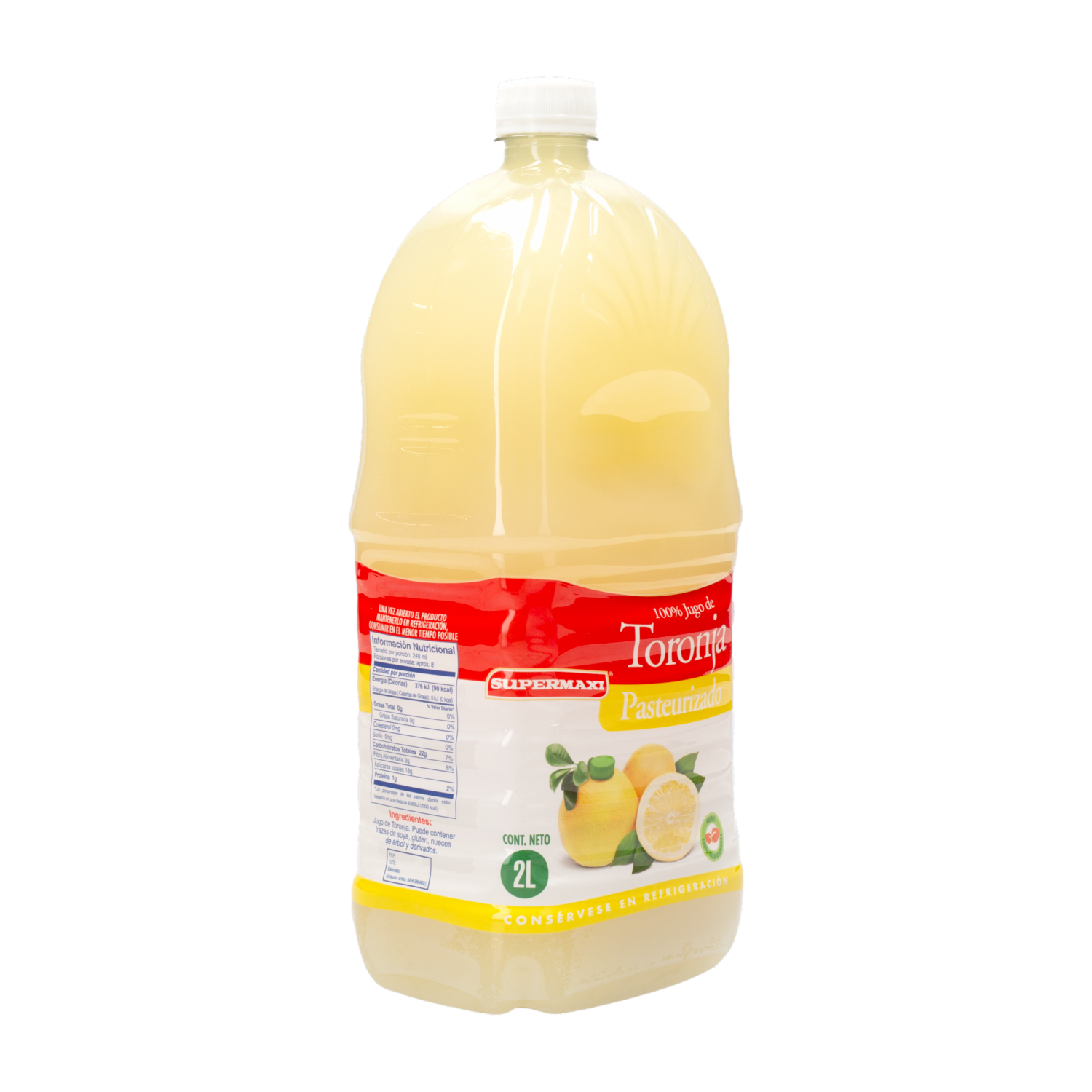 Jugo De Toronja Pasteurizado SUPERMAXI 2000ml
