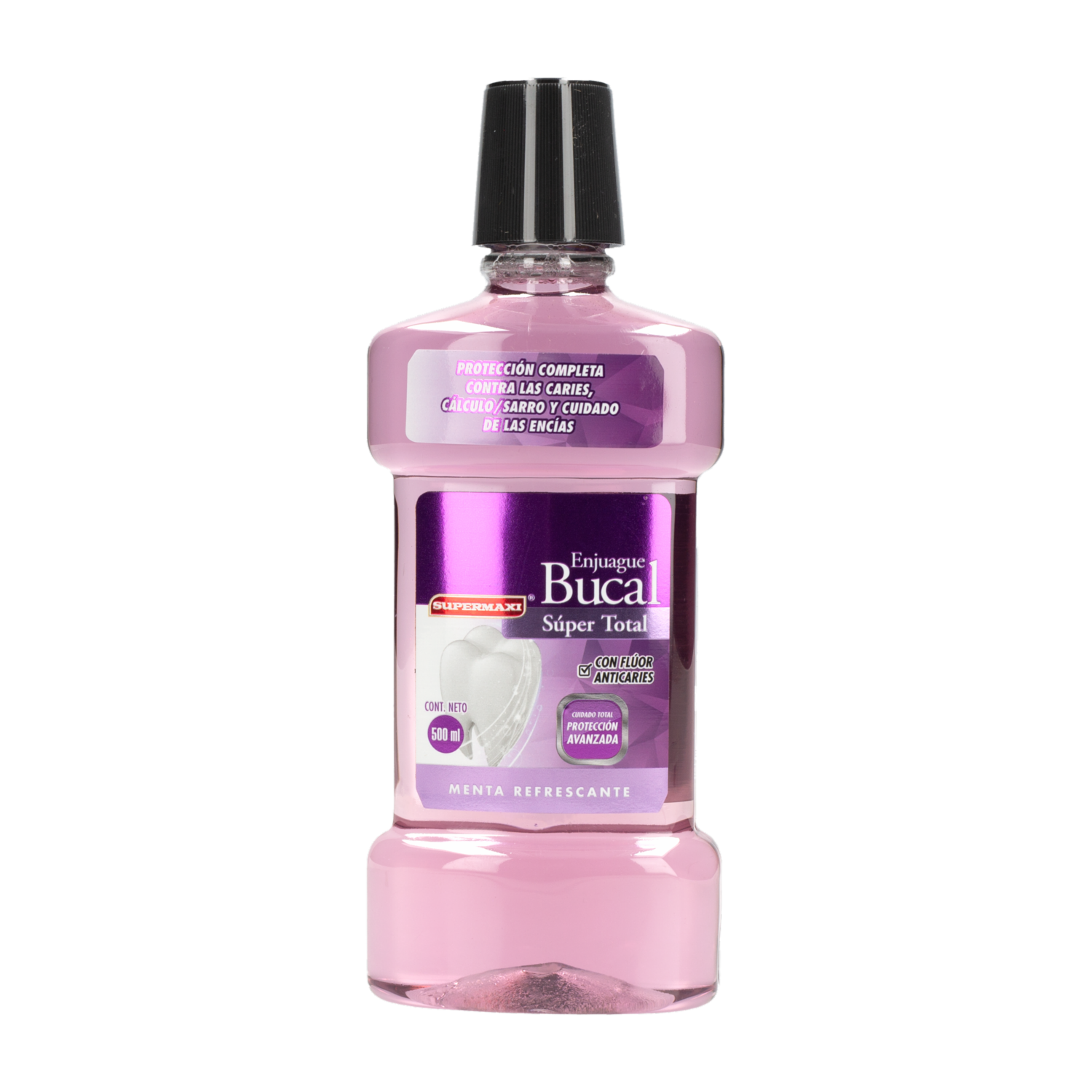 Enjuague  Bucal Súper Total SUPERMAXI 500 Ml