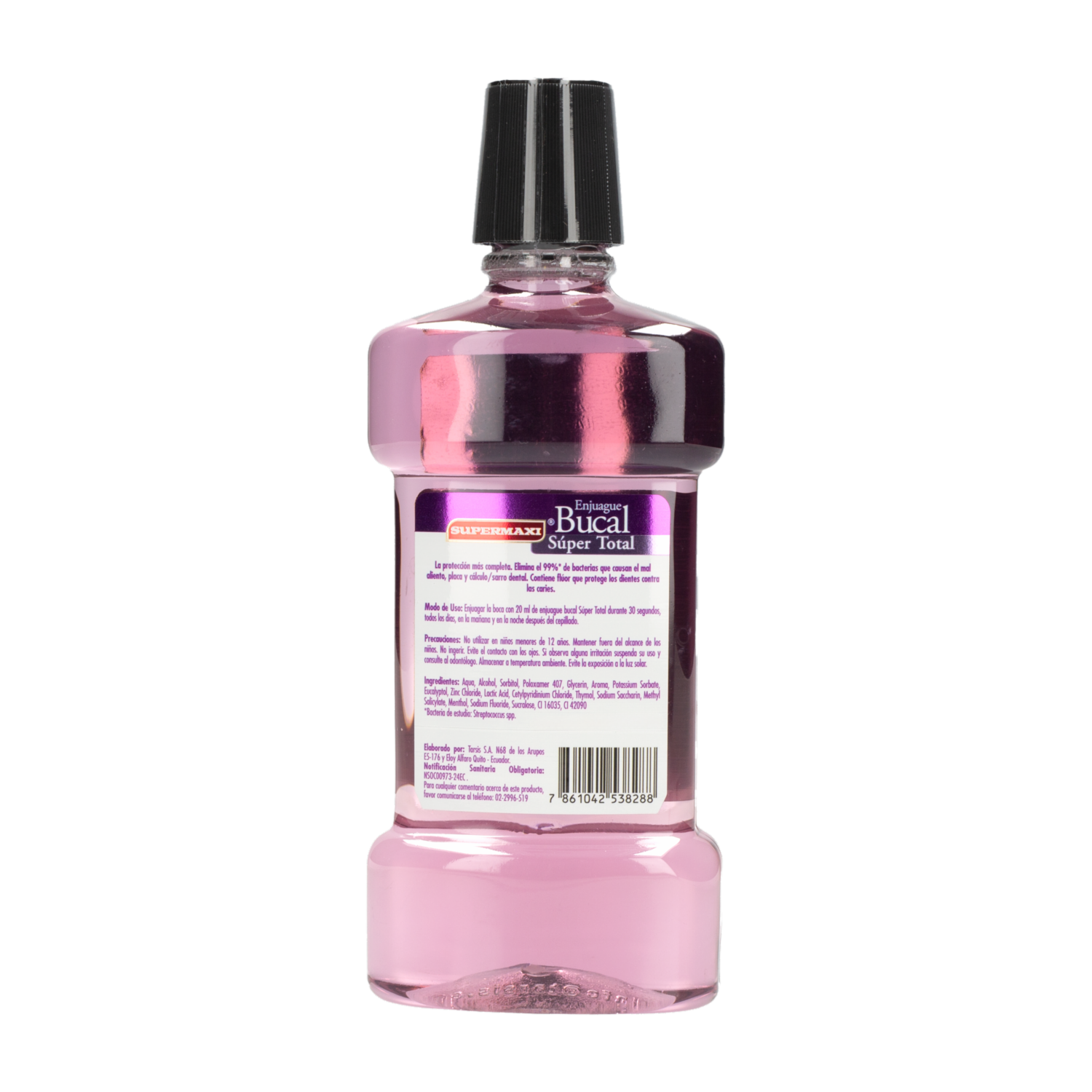 Enjuague  Bucal Súper Total SUPERMAXI 500 Ml