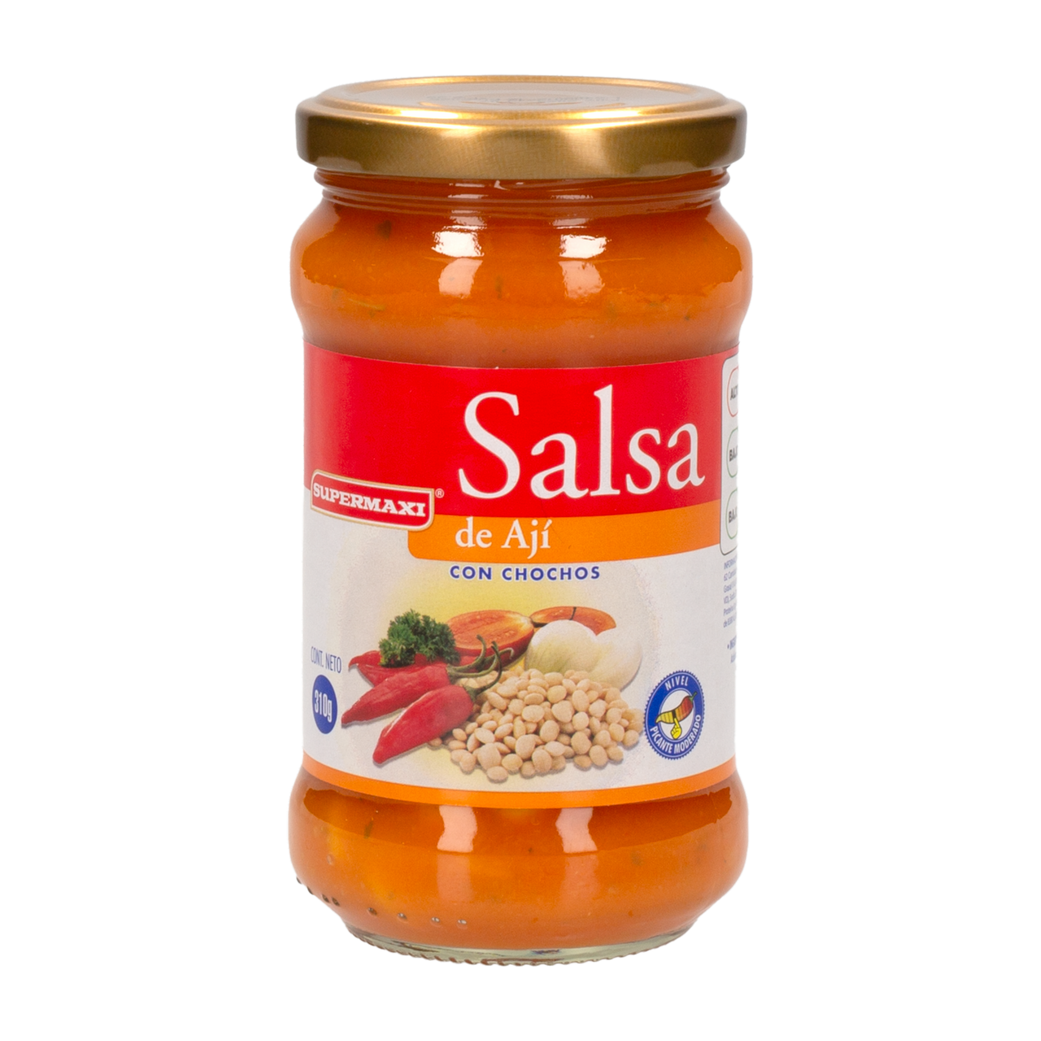 Salsa De Ají Con Chochos SUPERMAXI Frasco