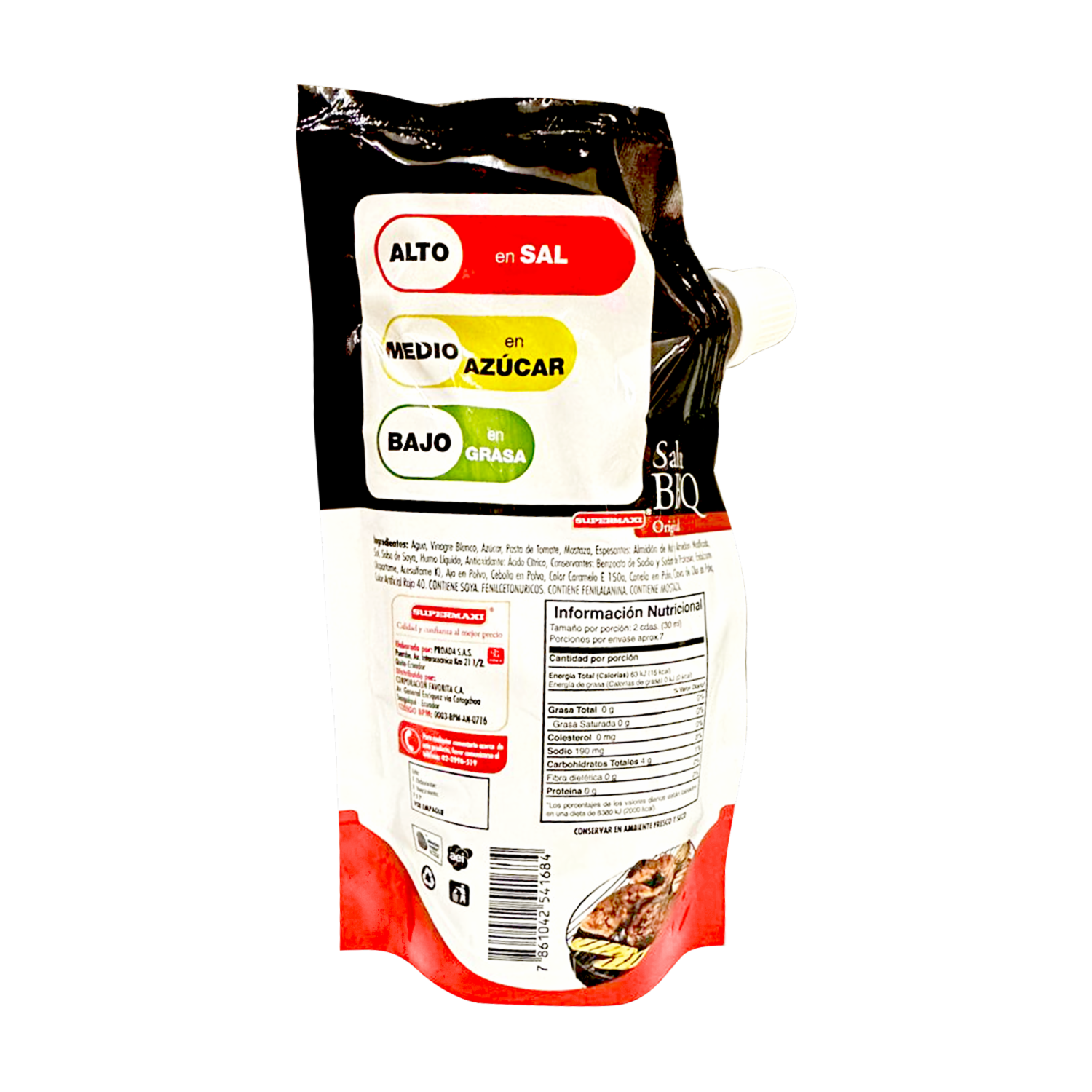 Salsa Bbq Clásica SUPERMAXI 200 G