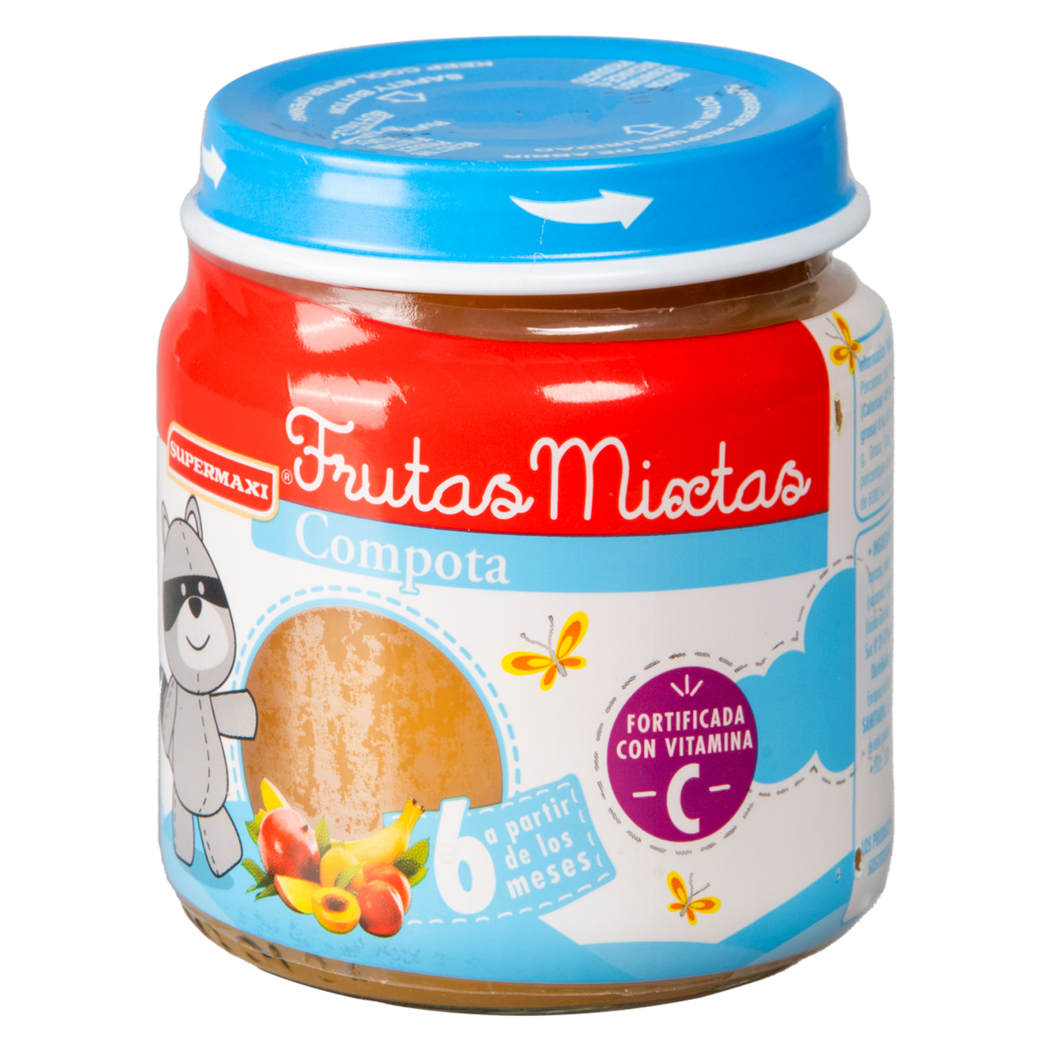 Compota Frutas Mix SUPERMAXI 113 g