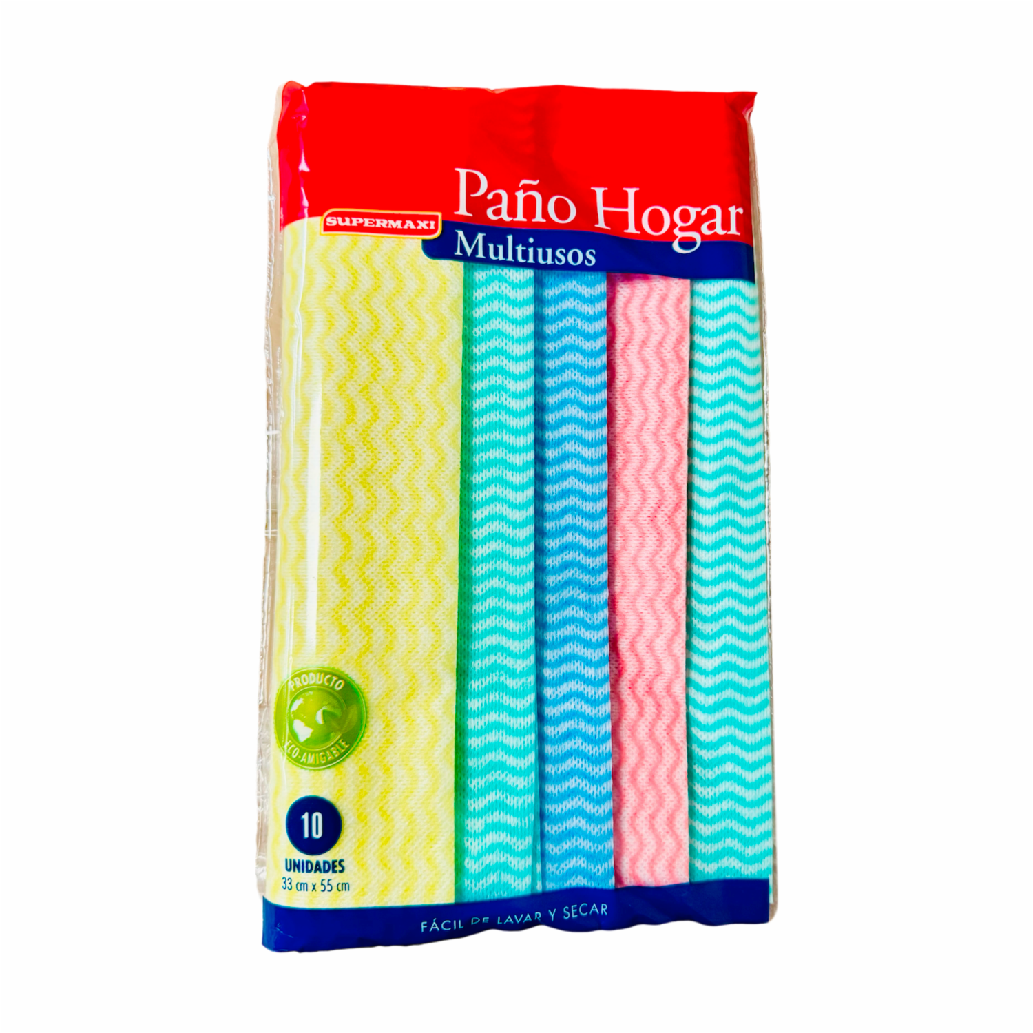 Paños Multiusos Hogar Fácil De Lavar Y Secar SUPERMAXI 10 Uds