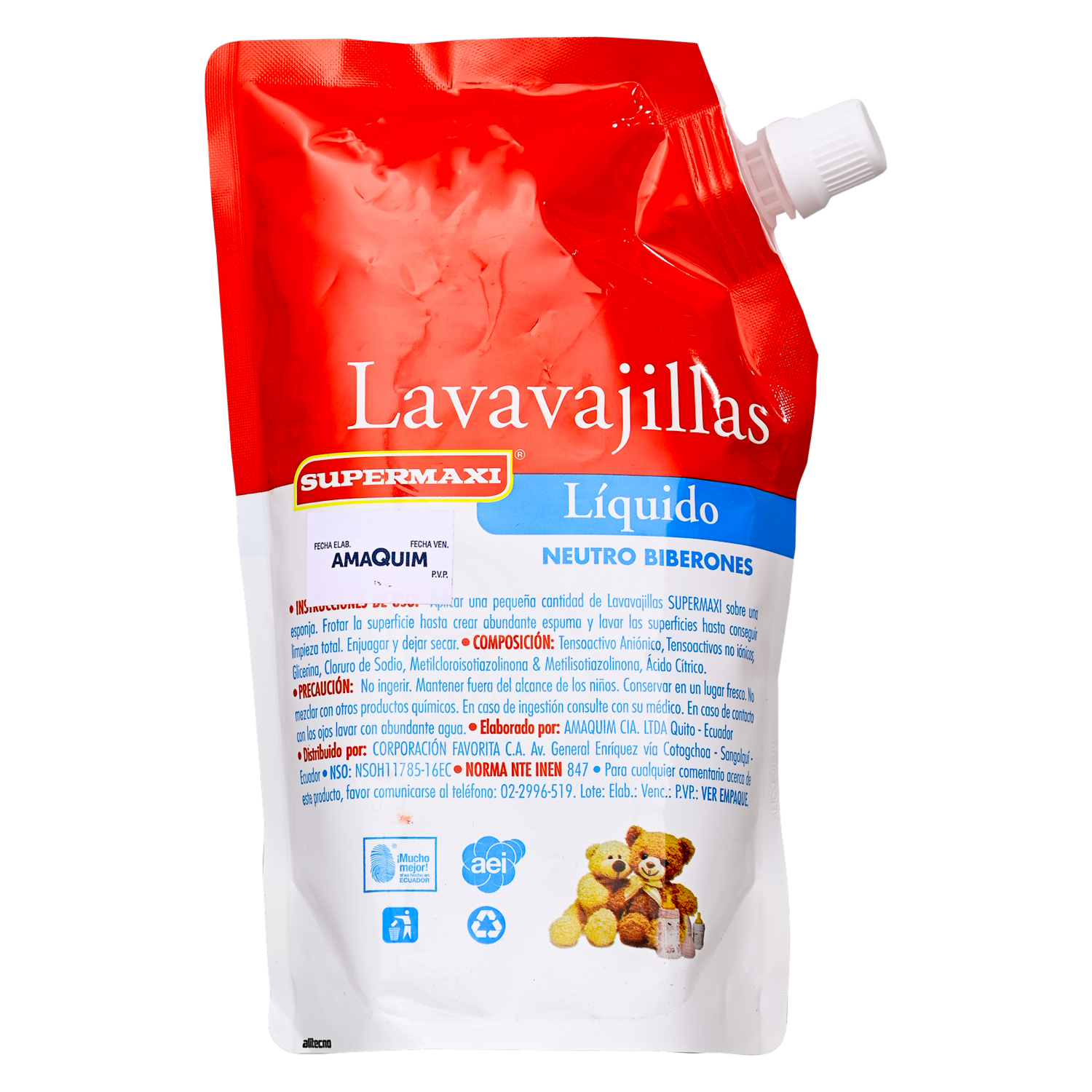 Lavavajillas Doy Pack SUPERMAXI 500 Ml