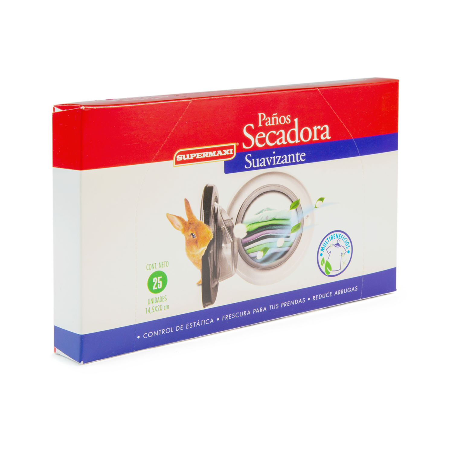 Paños Para Secadora SUPERMAXI X 25 Uds