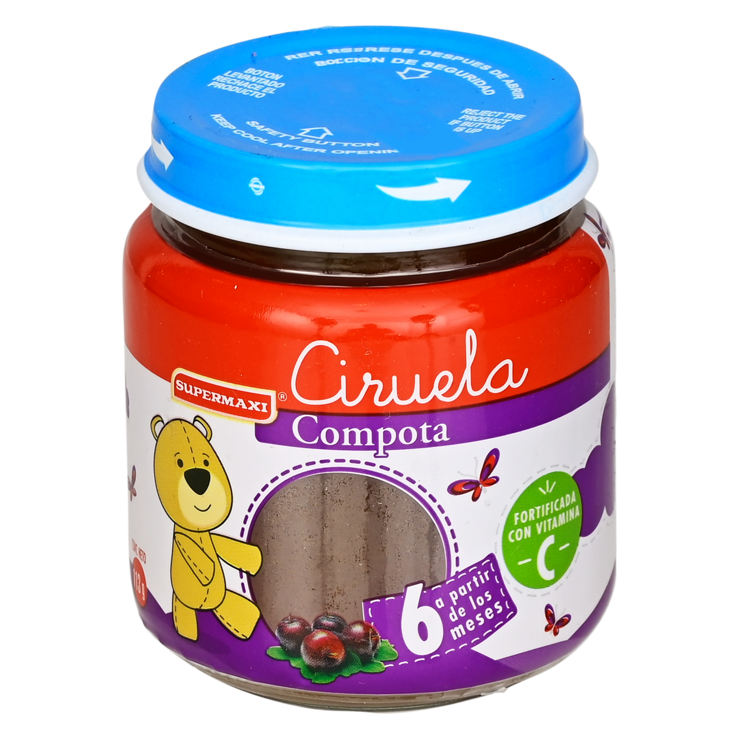 Compota Ciruela SUPERMAXI 113 g