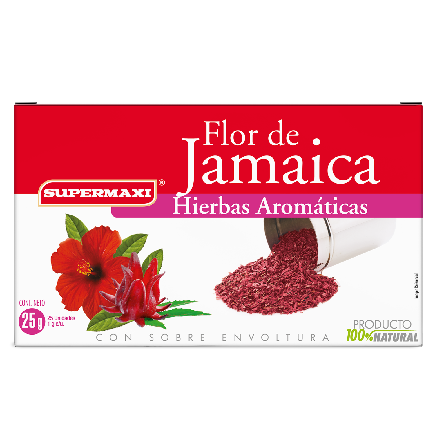 Infusión De Flor De Jamaica SUPERMAXI Caja