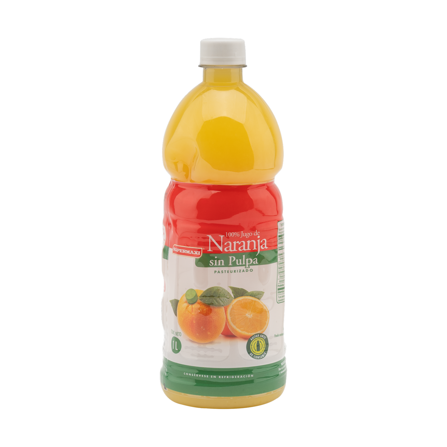 Jugo Naranja Sin Pulpa SUPERMAXI 1000ml