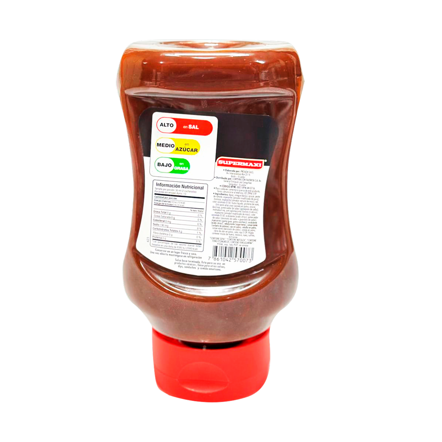 Salsa Bbq Clásica SUPERMAXI 410 G