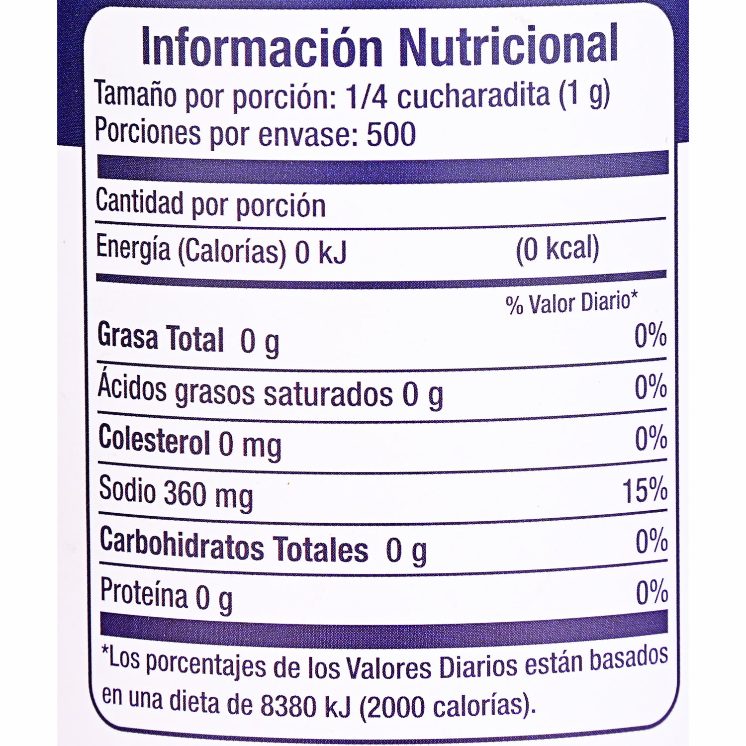 Sal Marina Parrillera SUPERMAXI 500 G