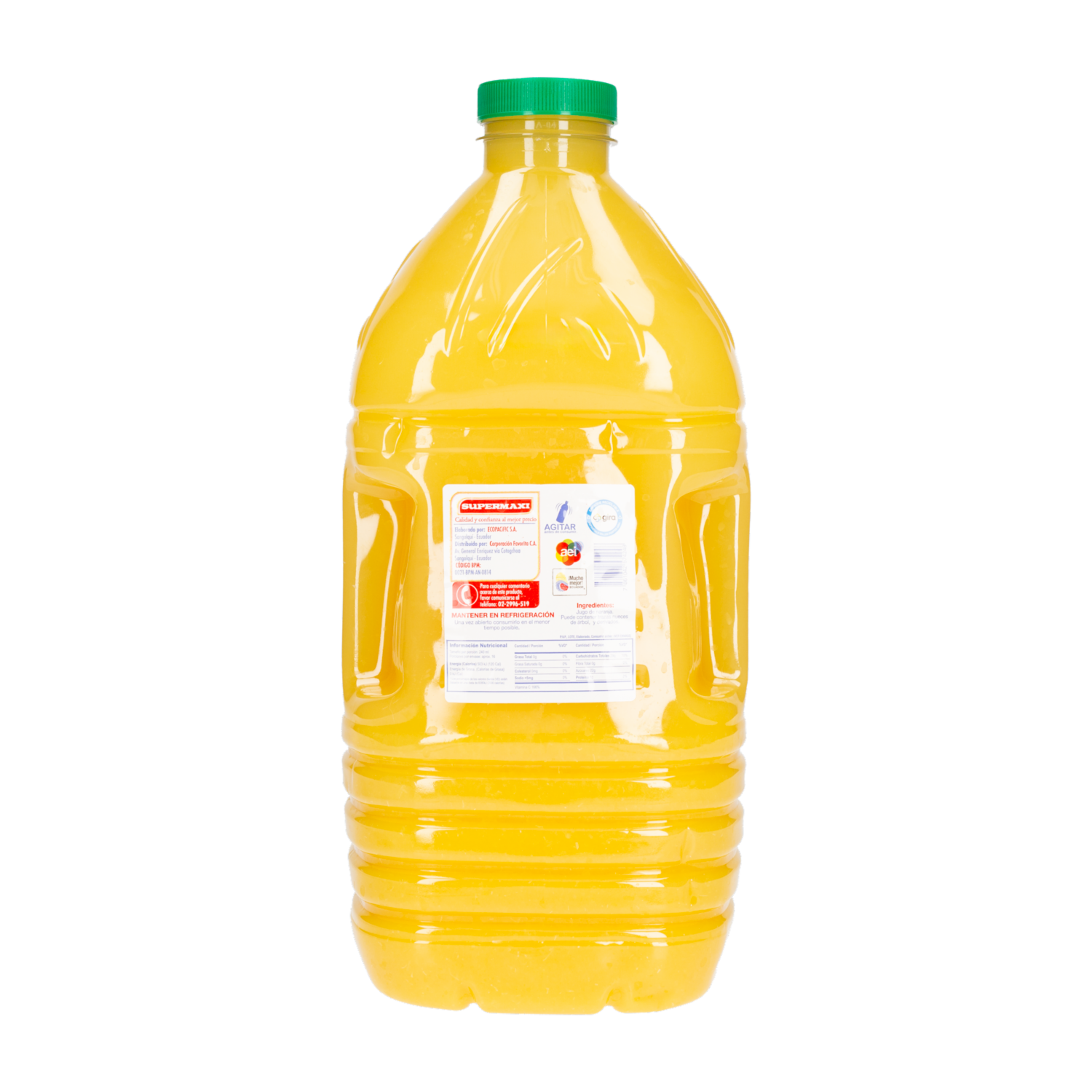 Jugo Naranja SUPERMAXI Botella