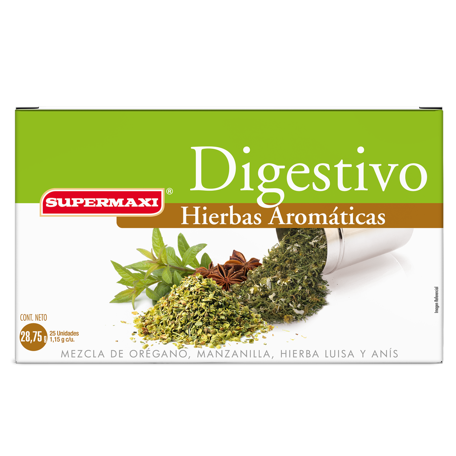 Té Digestivo SUPERMAXI 28.75 G