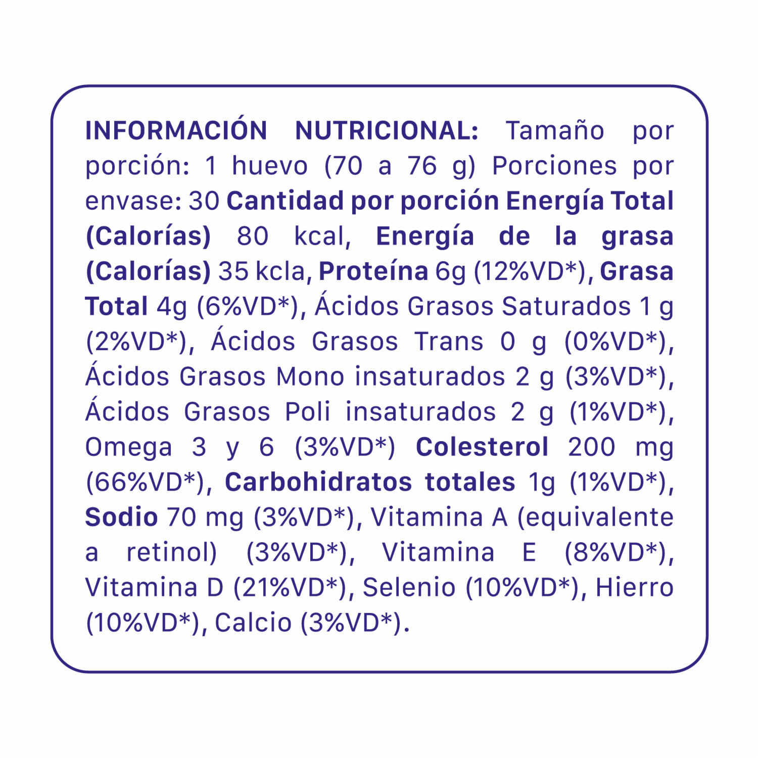 Huevos Gigantes SUPERMAXI X 30 Uds