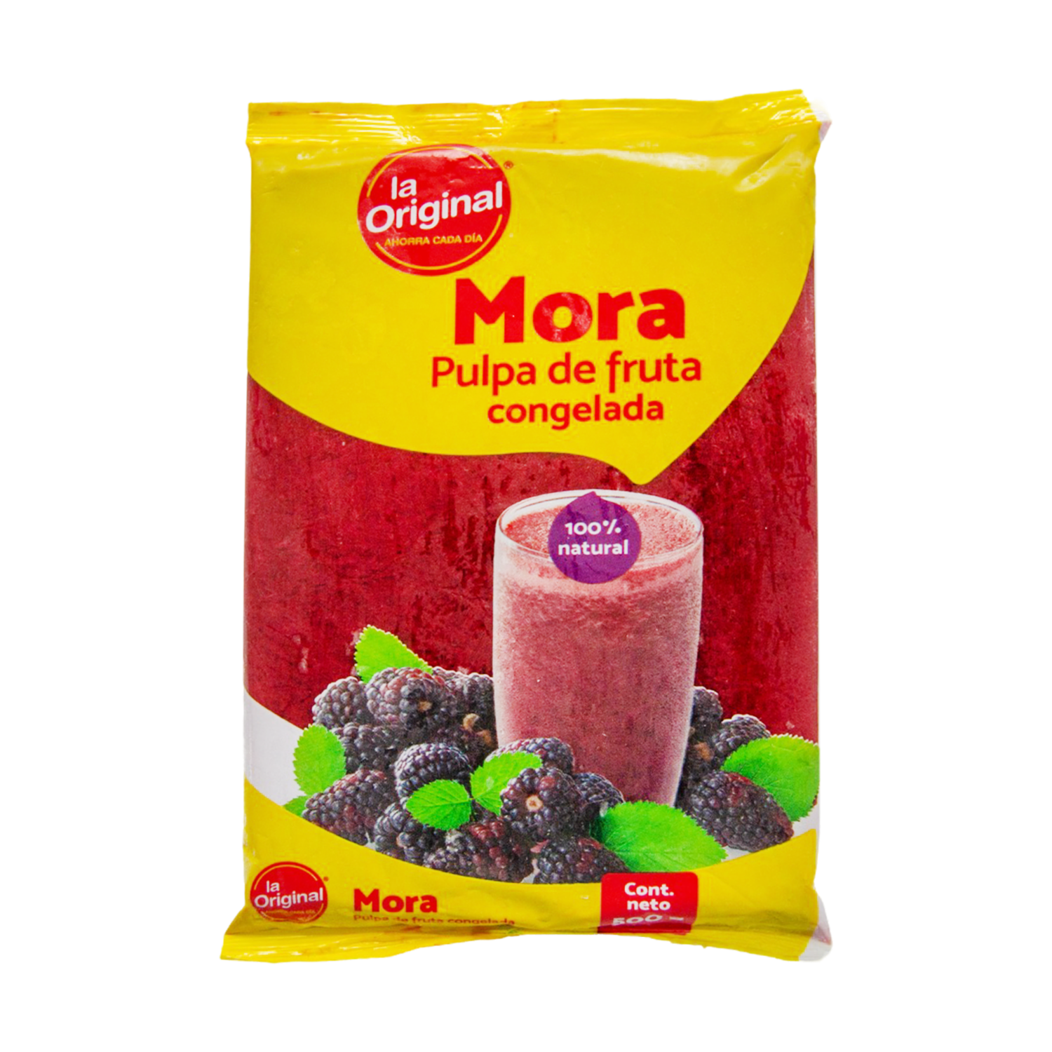 Pulpa De Mora LA ORIGINAL 500 G