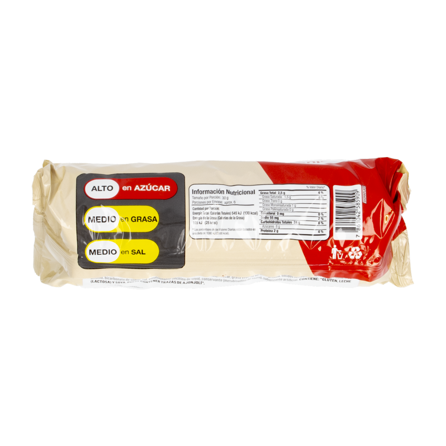 Galleta De Dulce Sabor A Vainilla VALUE 507 165 G