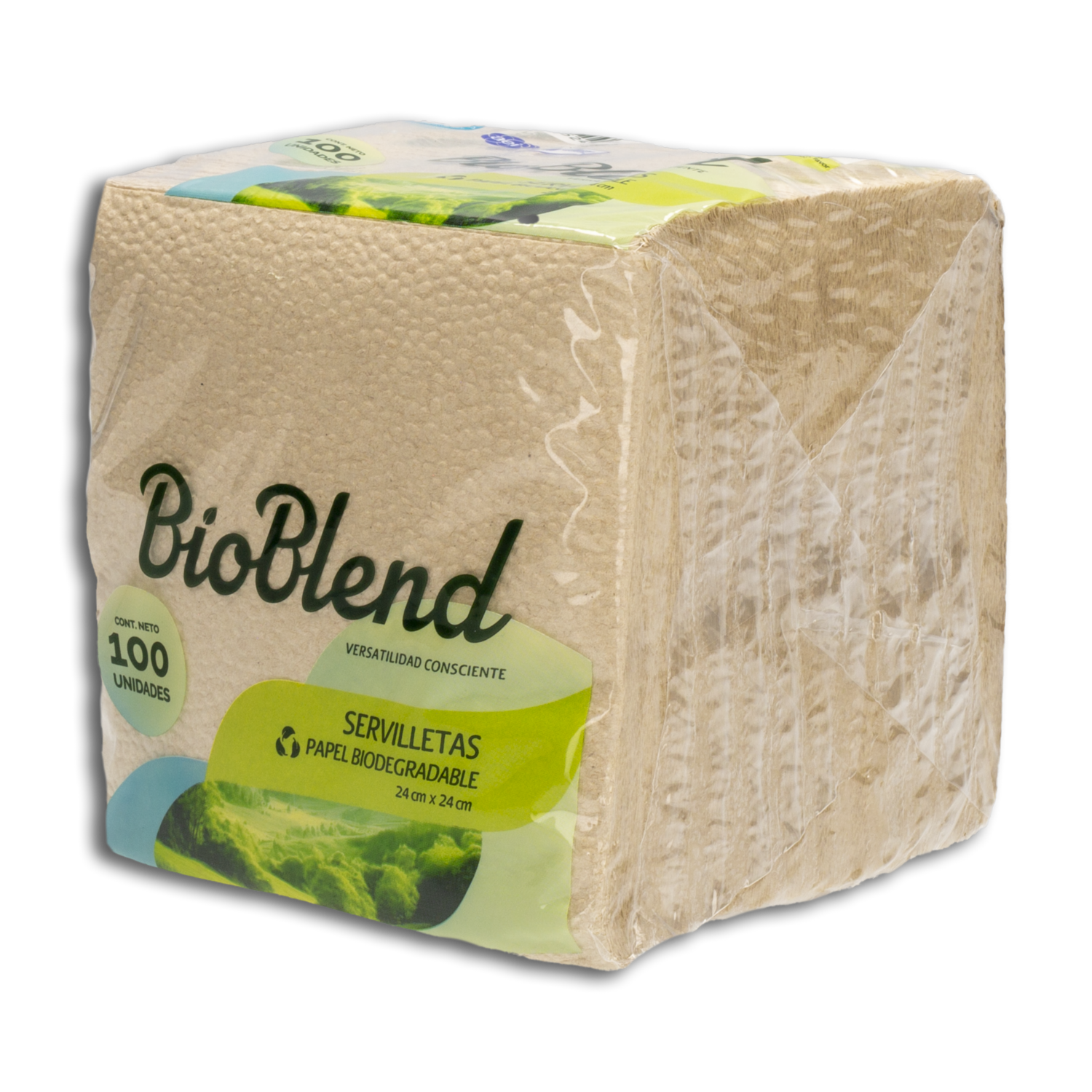 Servilletas Bio Blend 24 X 24 Cm BIO BLEND X 100 Uds