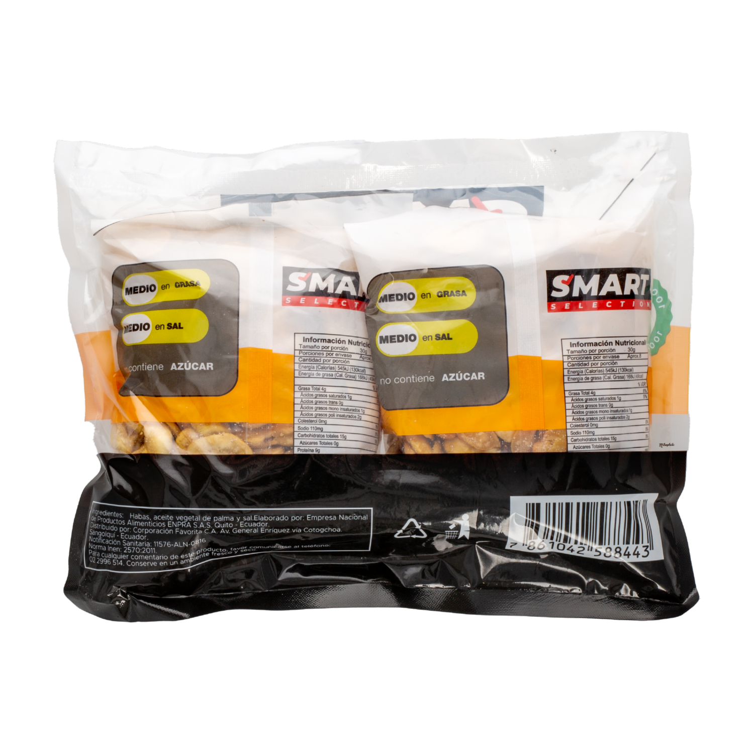 Habas Saladas SMART SELECTION 2 X 250 G