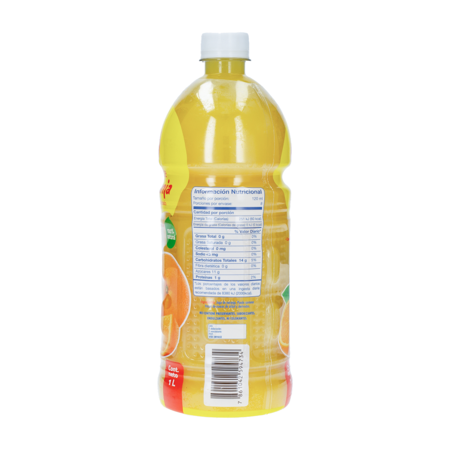Jugo De Naranja Natural LA ORIGINAL 1 L
