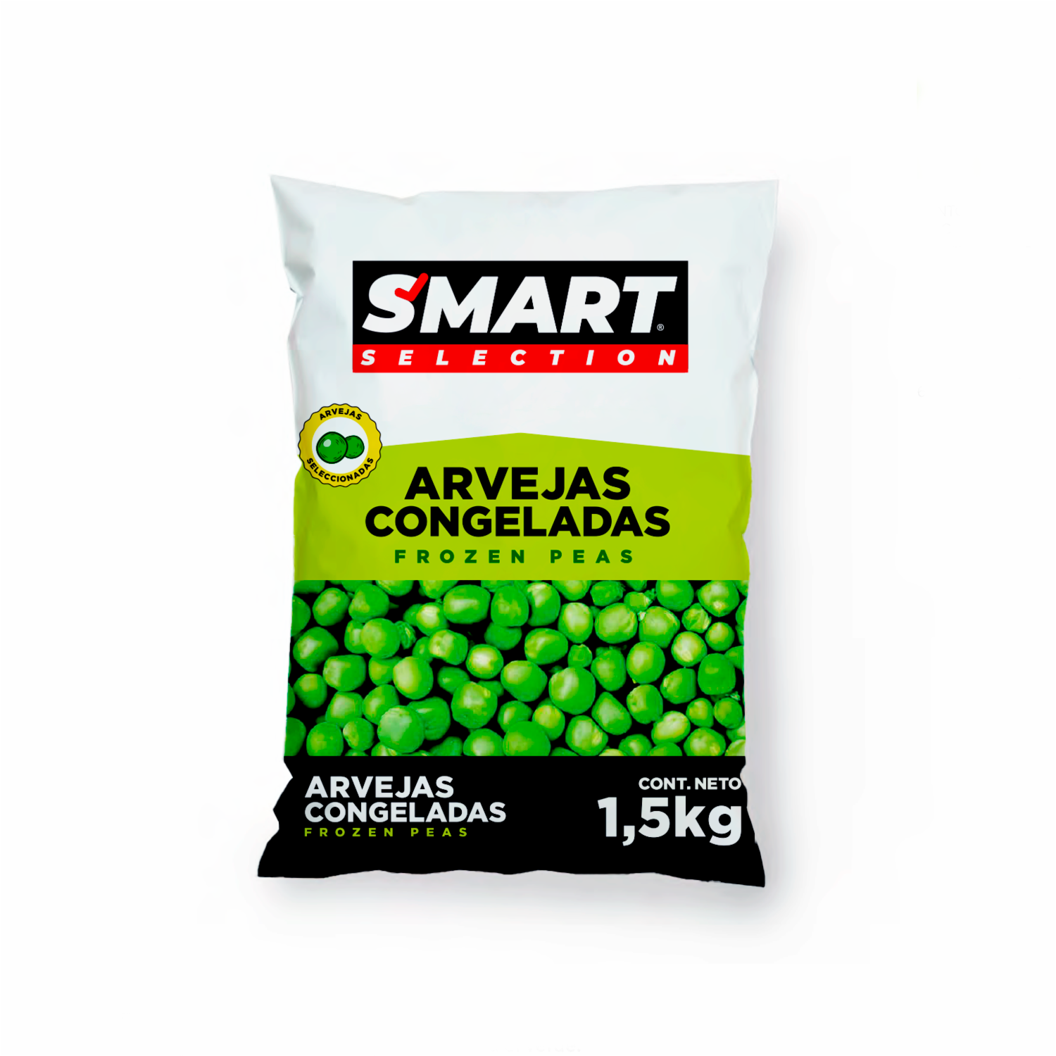 Arvejas Congeladas SMART SELECTION 1.5 Kg