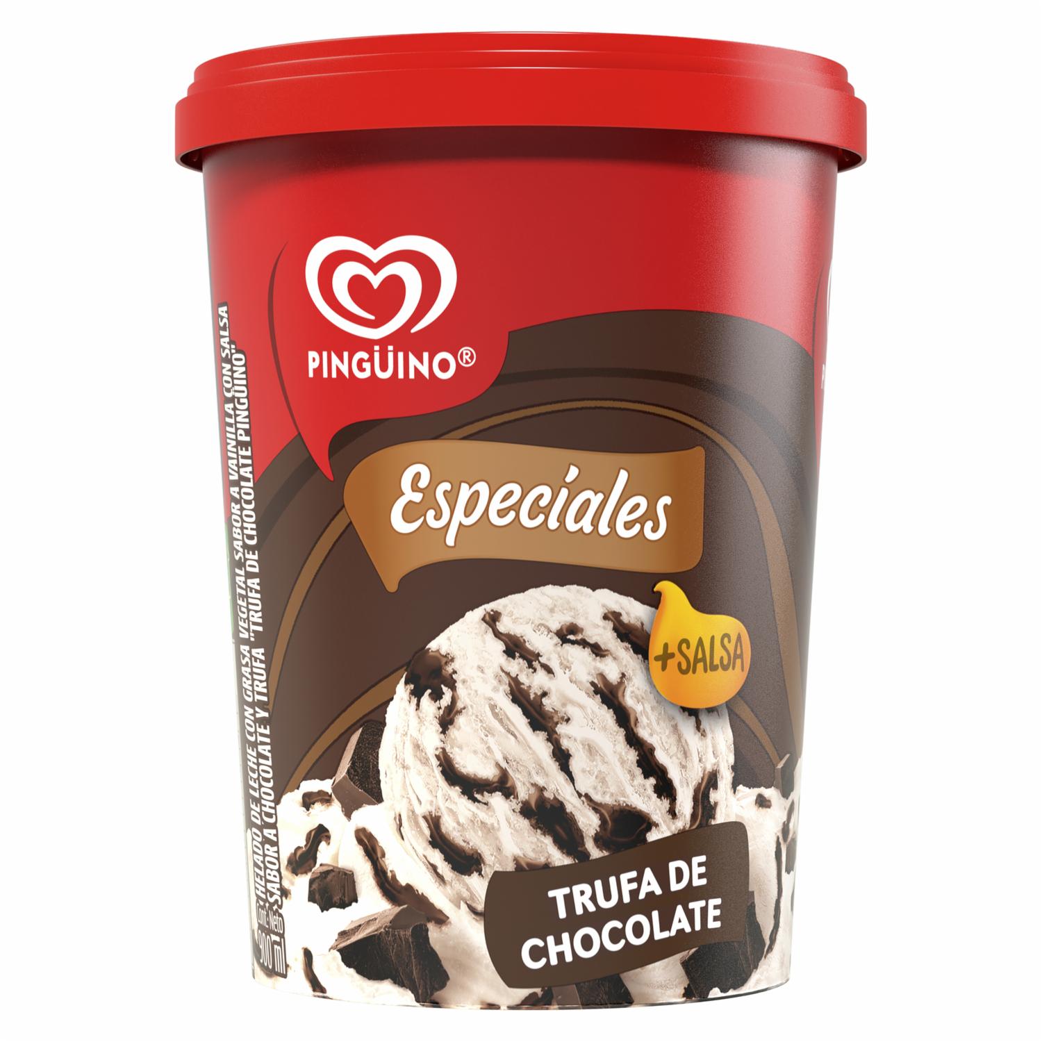 Helado Trufa Chocolate PINGÜINO 900 Ml