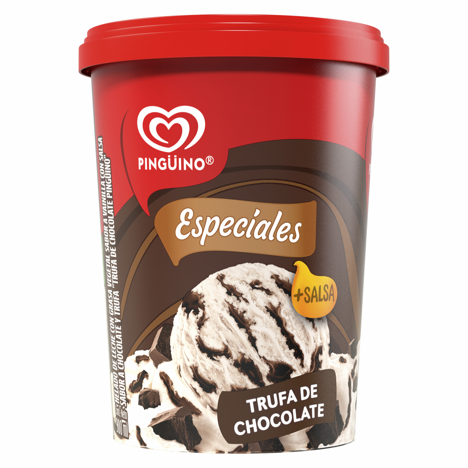 Helado Trufa Chocolate PINGÜINO 900 Ml