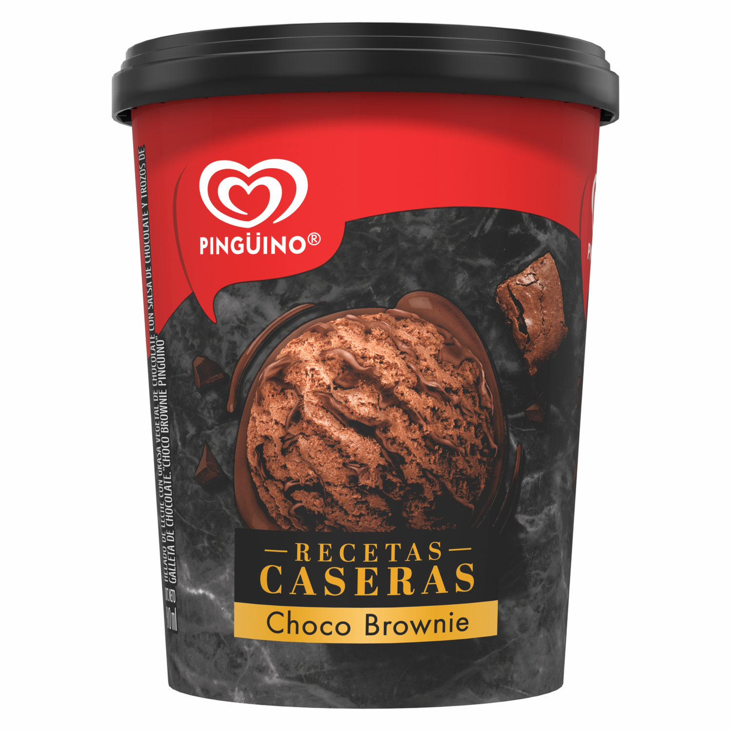 Helado Choco Brownie PINGÜINO 900 Ml