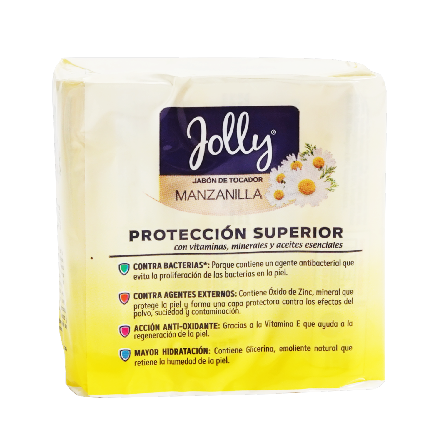 Jabón De Tocador Con Manzanilla JOLLY 3 X 100 G