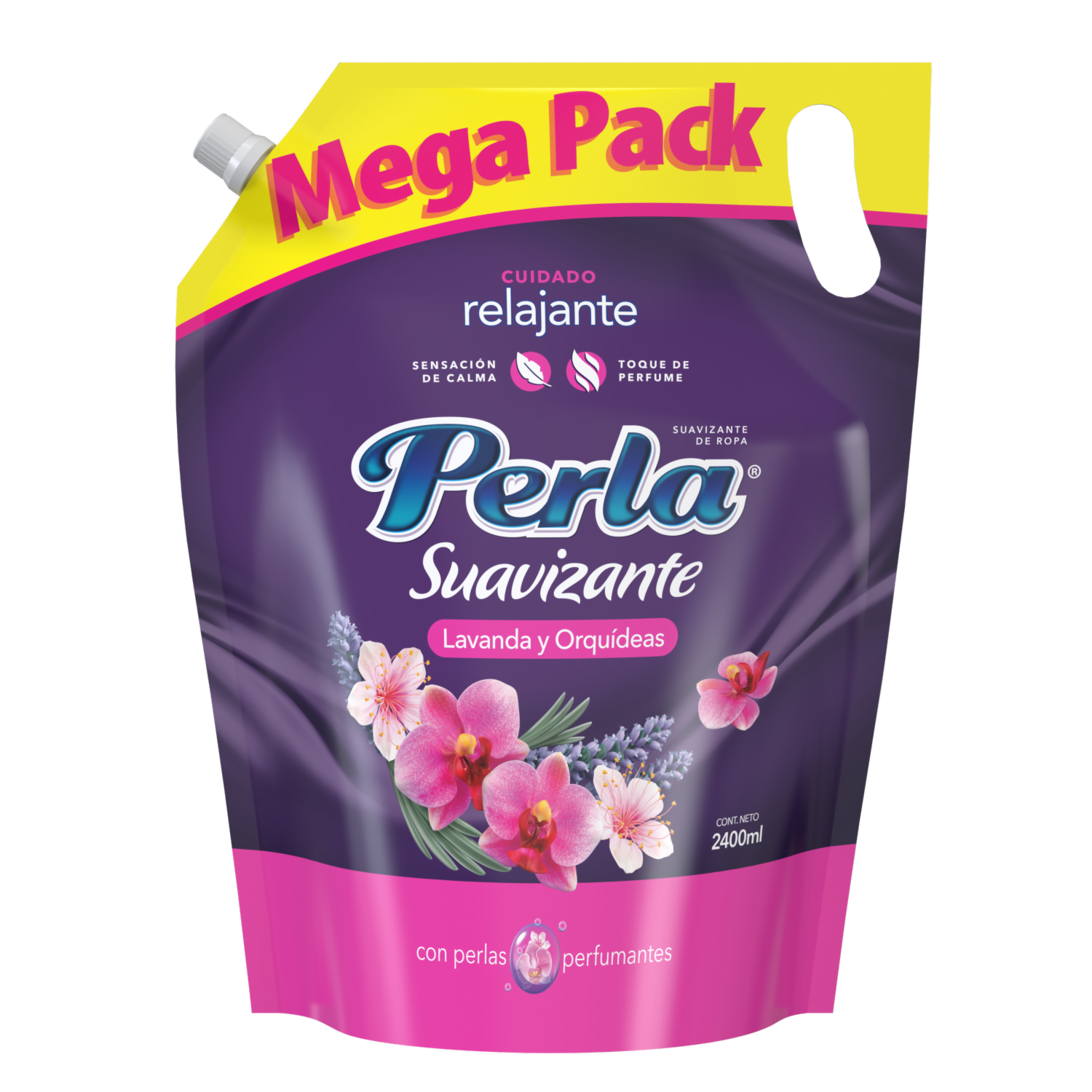 Suavizante Lavanda Y Orquídeas PERLA 2400 G