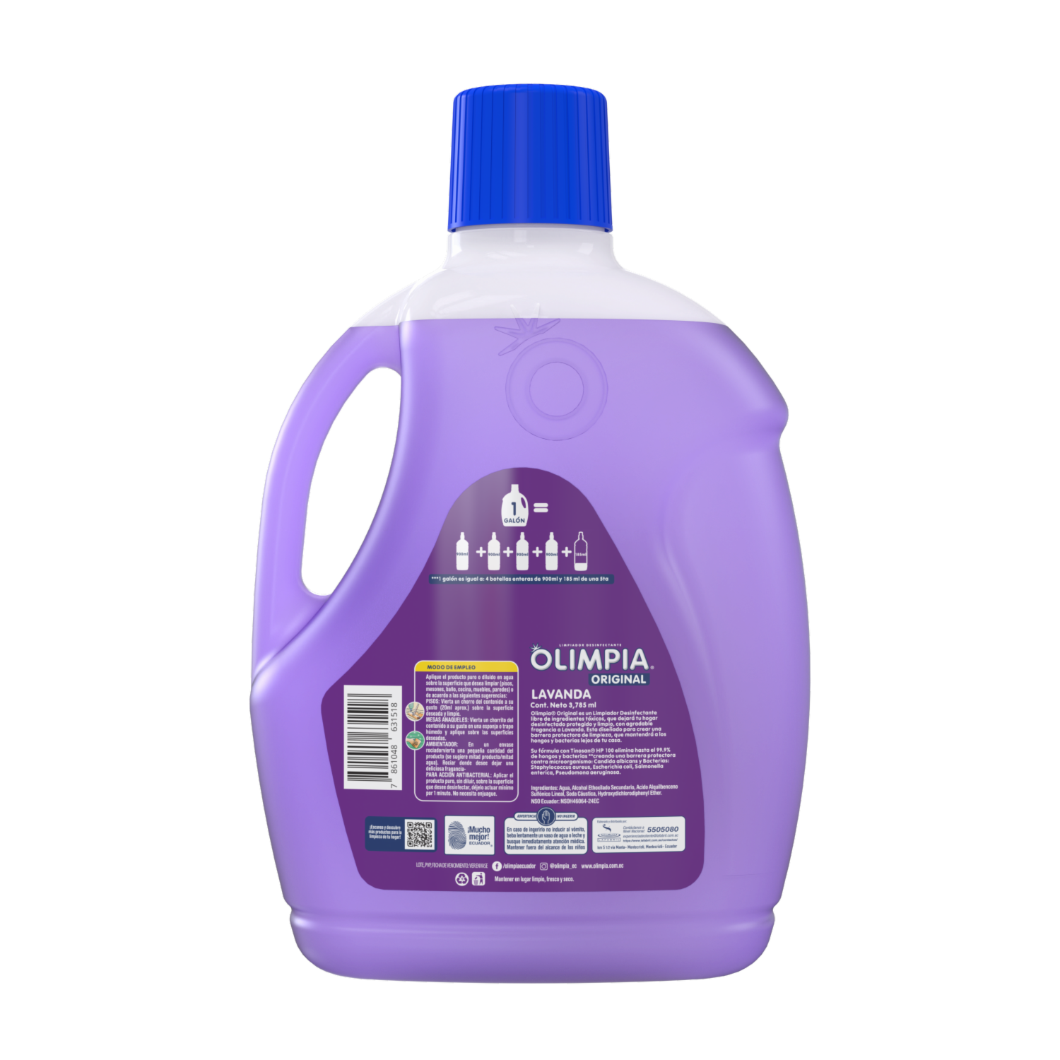 Limpiador Desinfectante Lavanda OLIMPIA 3785 G